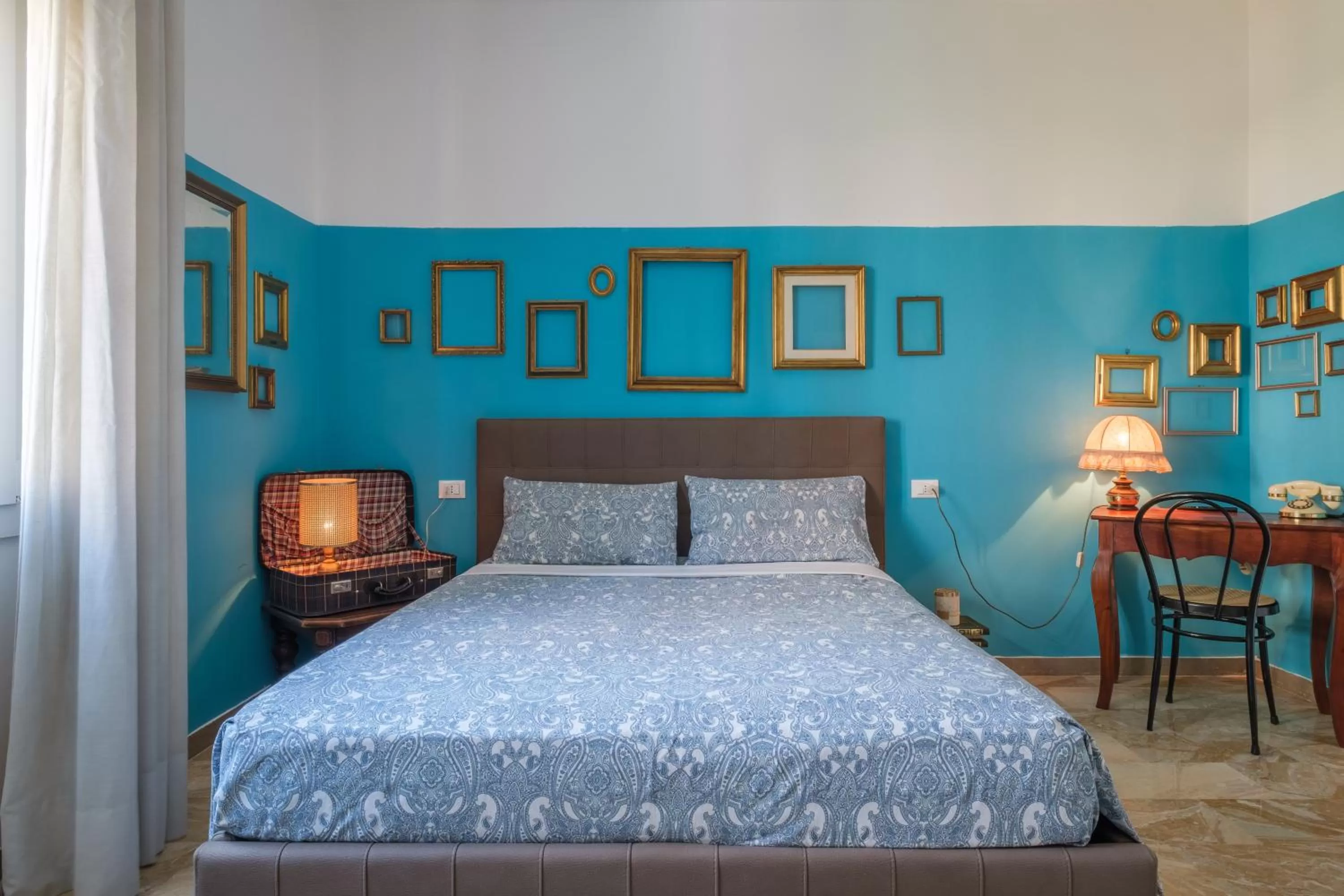 Bed in Fabula Rooms 3 Suites with private bathroom