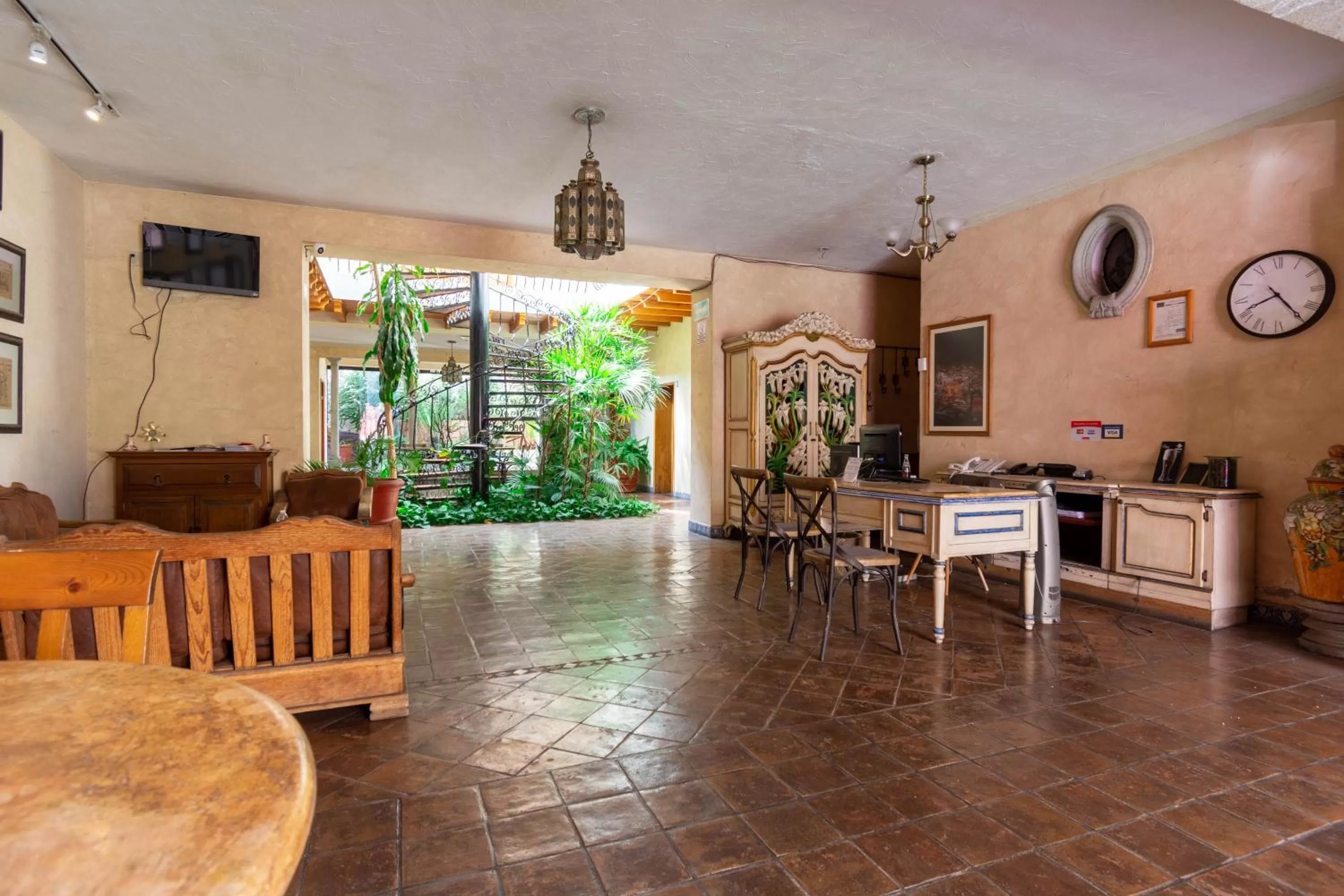 Living room in Casa Magica
