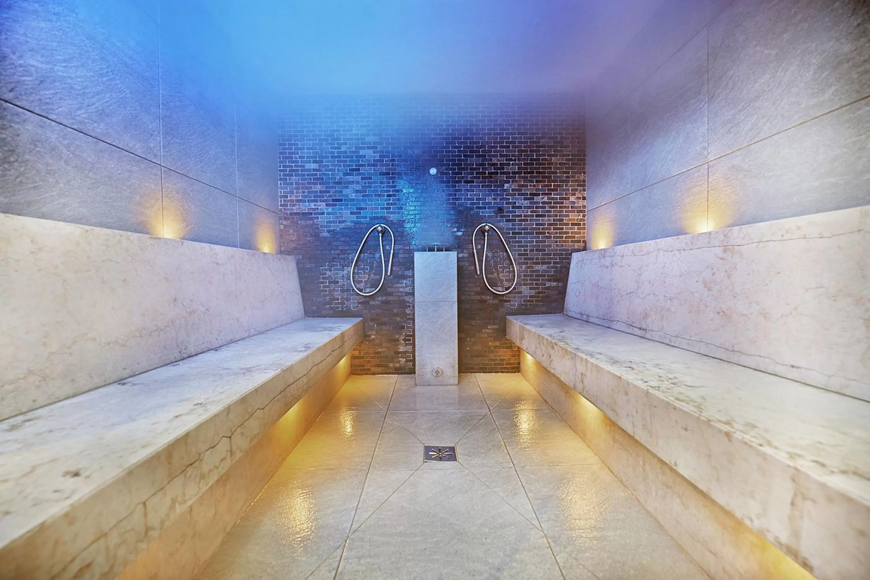 Steam room in Ultra Marine by Zdrojowa