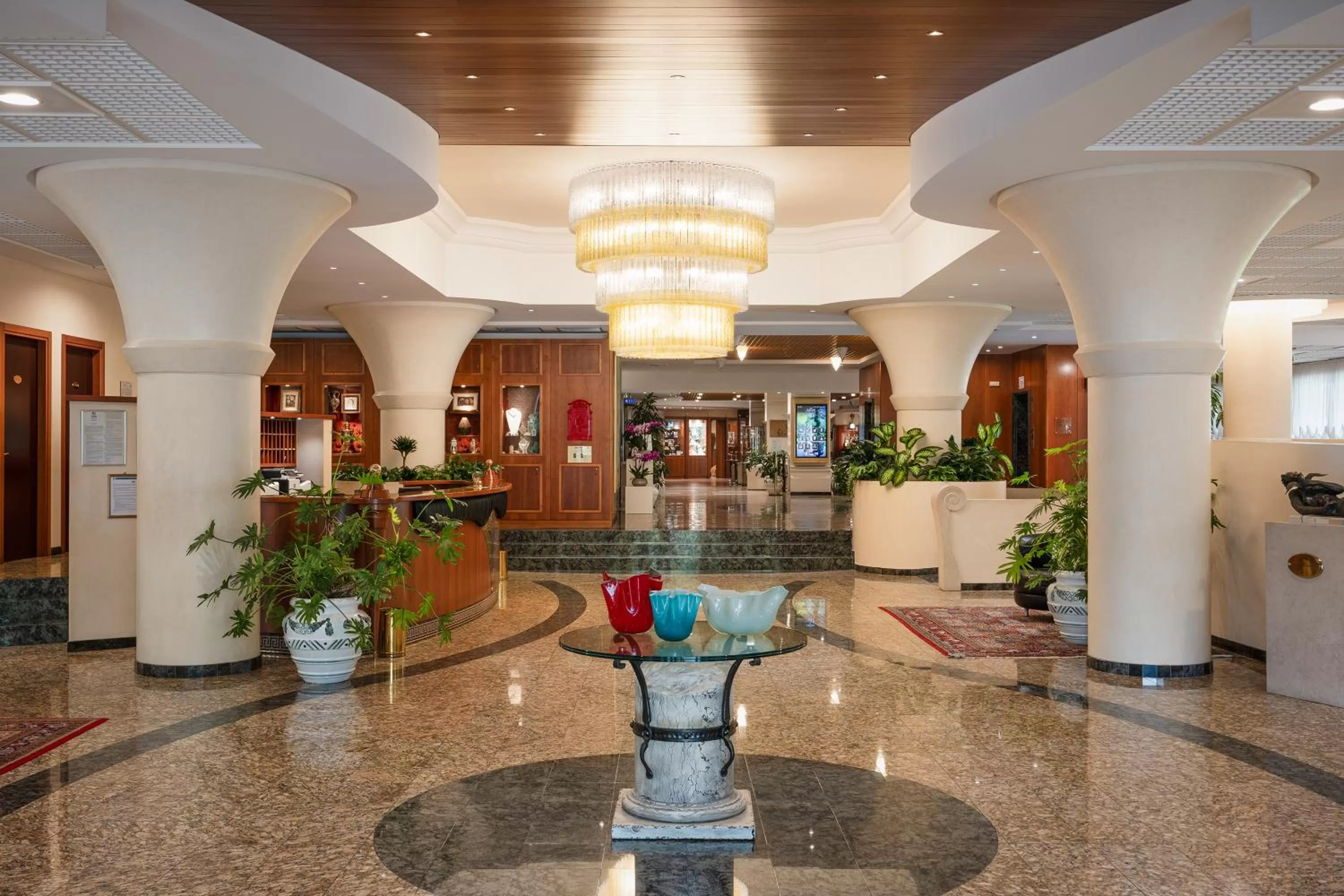 Lobby or reception in Savoy Beach Hotel & Thermal Spa