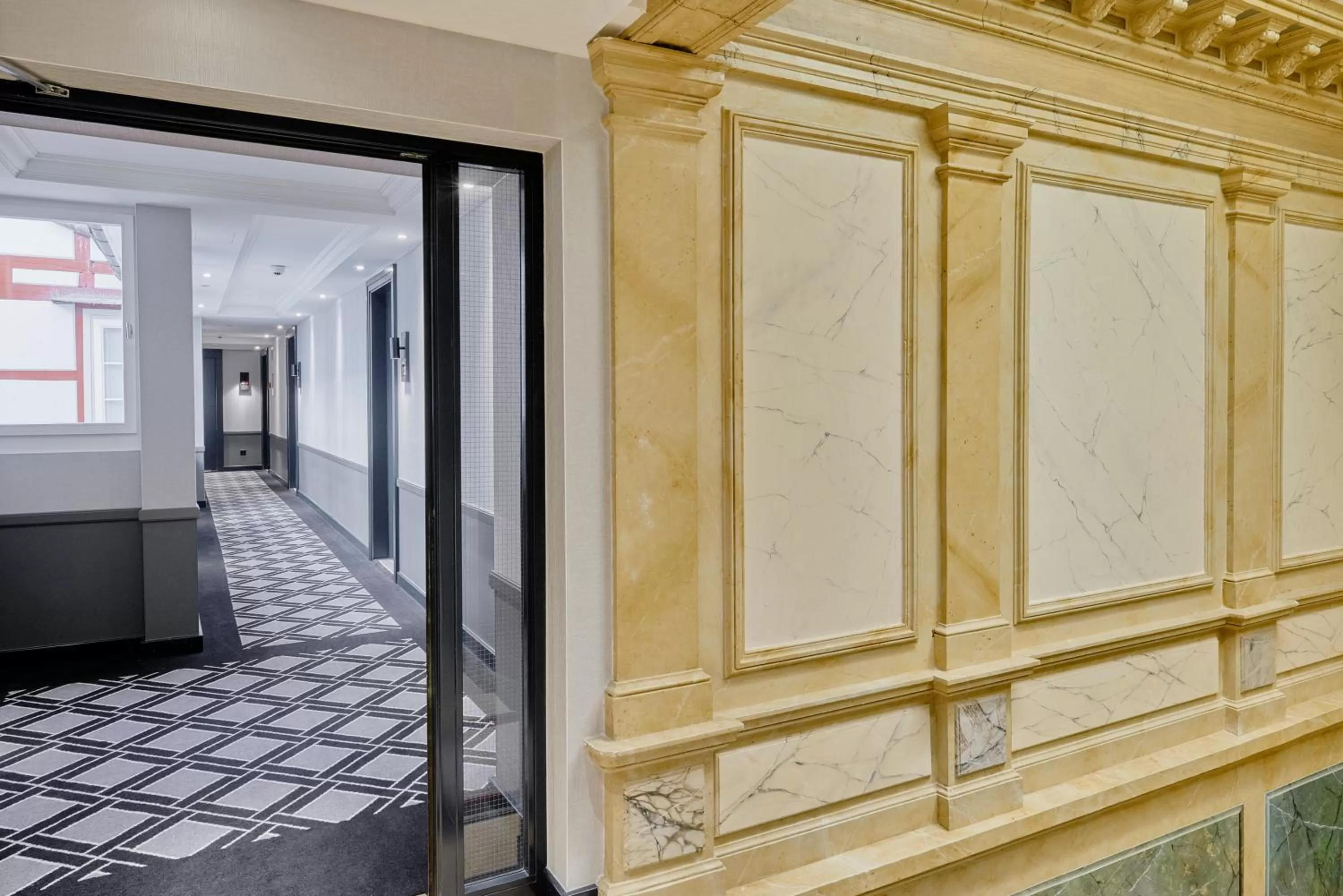 Property building in Boutique Hotel Krone