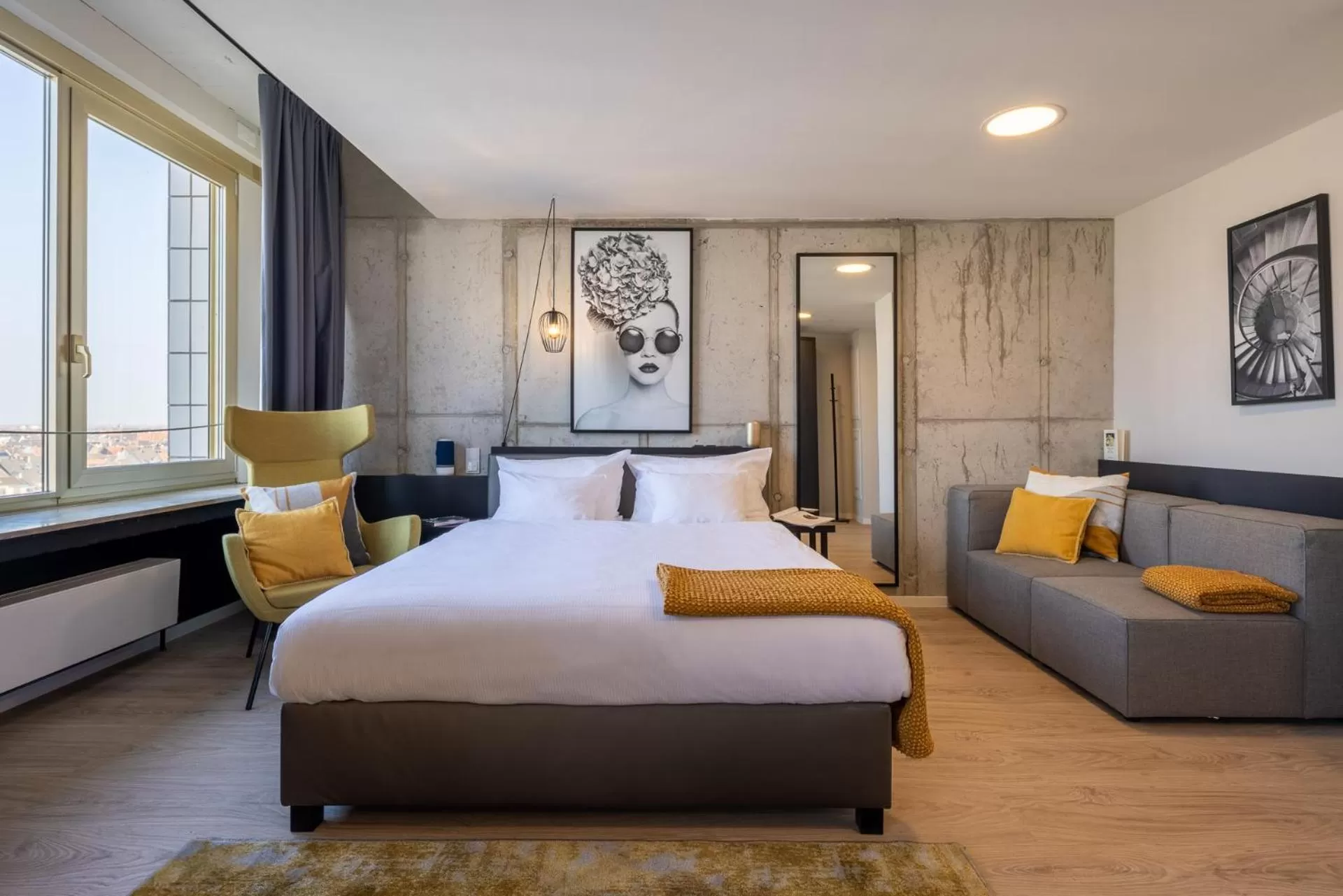 Bed in JOYN Cologne - Serviced Apartments