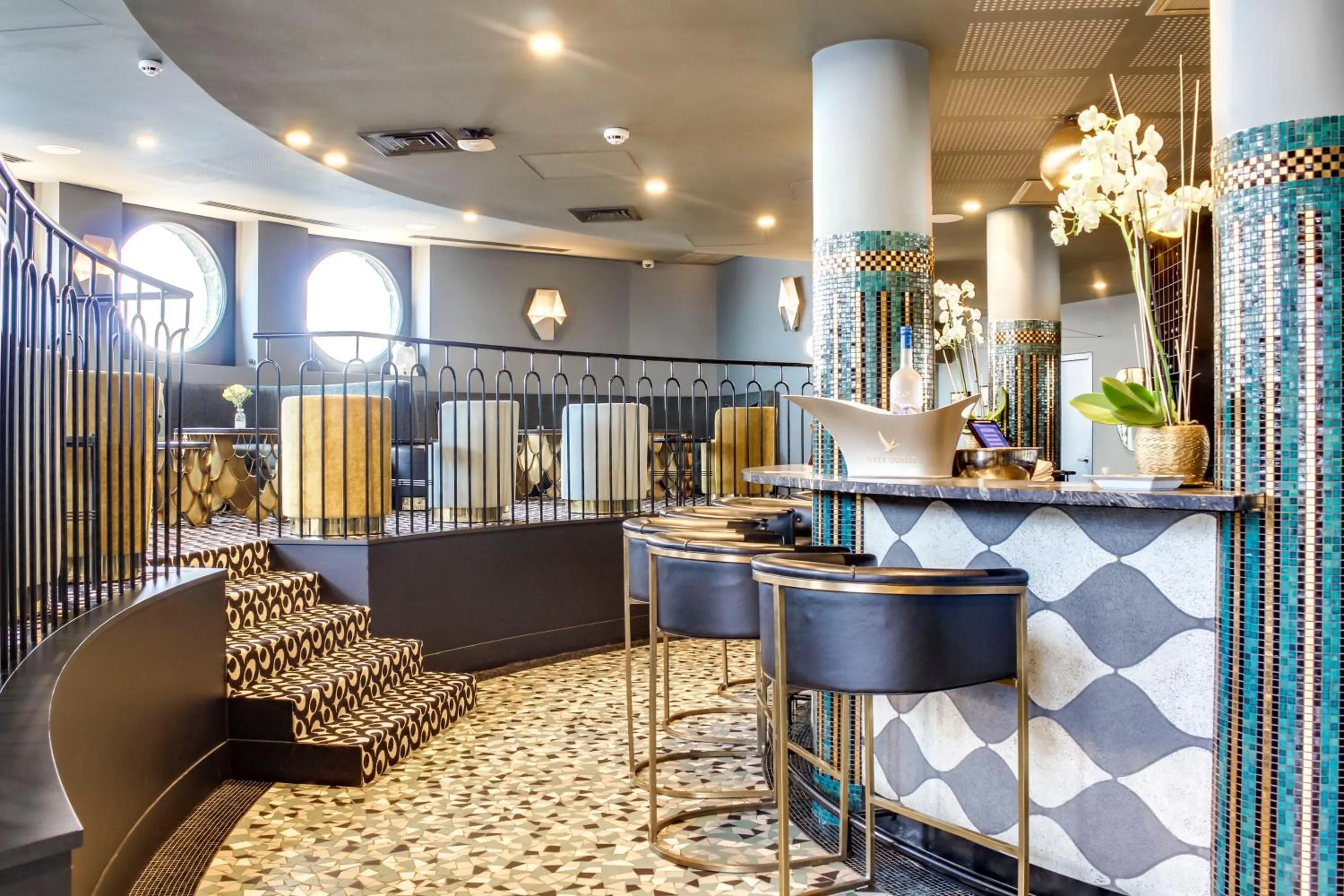 Lounge or bar in Castelbrac Hotel & Spa