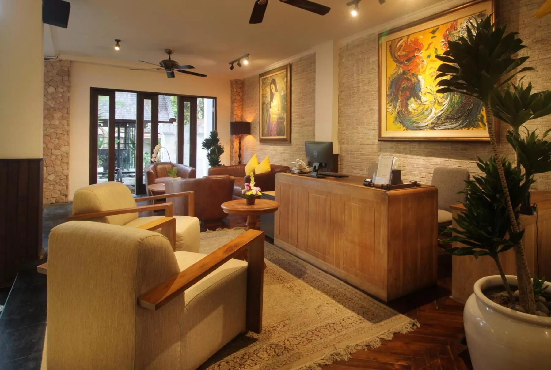 Lobby or reception in Sagara Villas and Suites Sanur by AHM