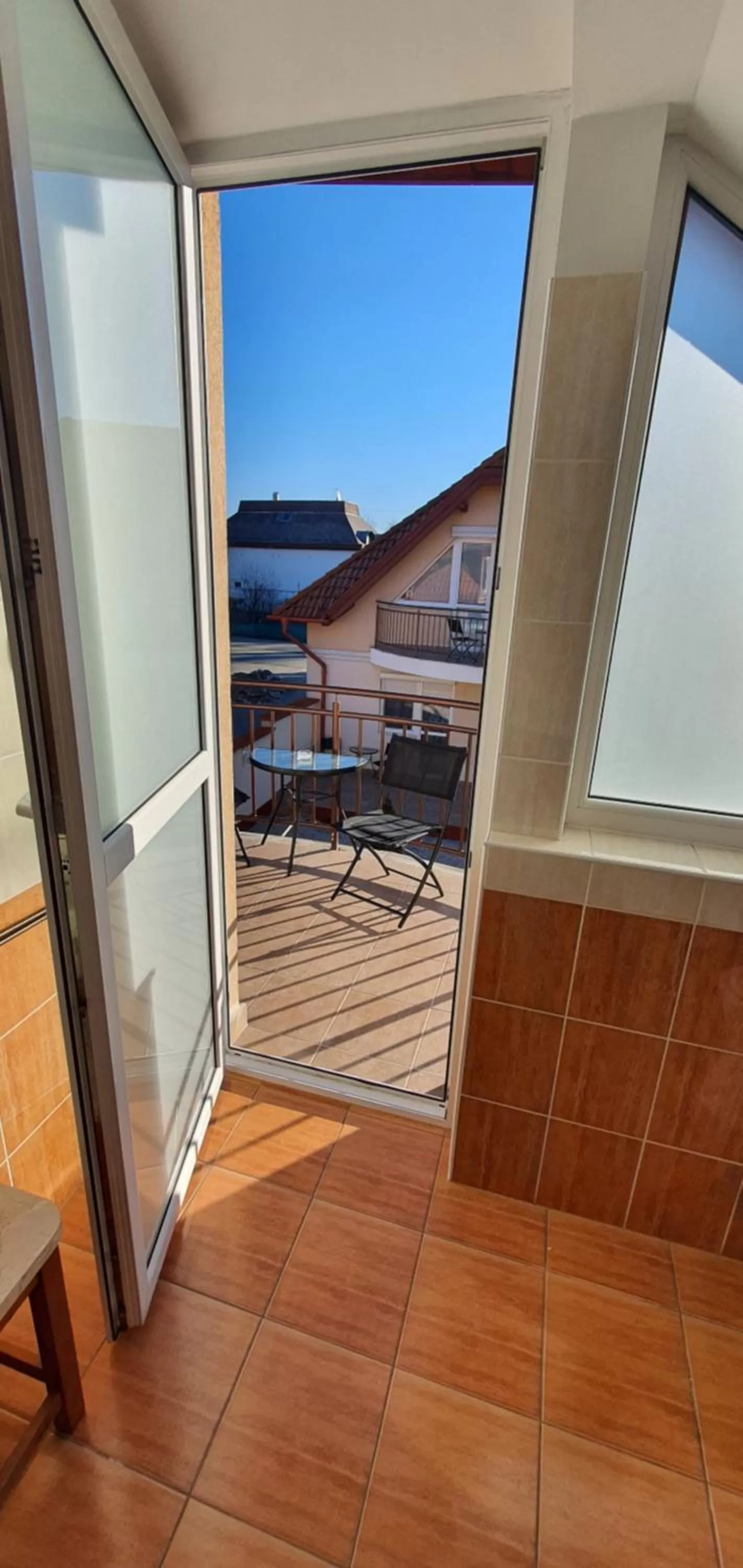 Balcony/Terrace in Aqua Oazis Apartman