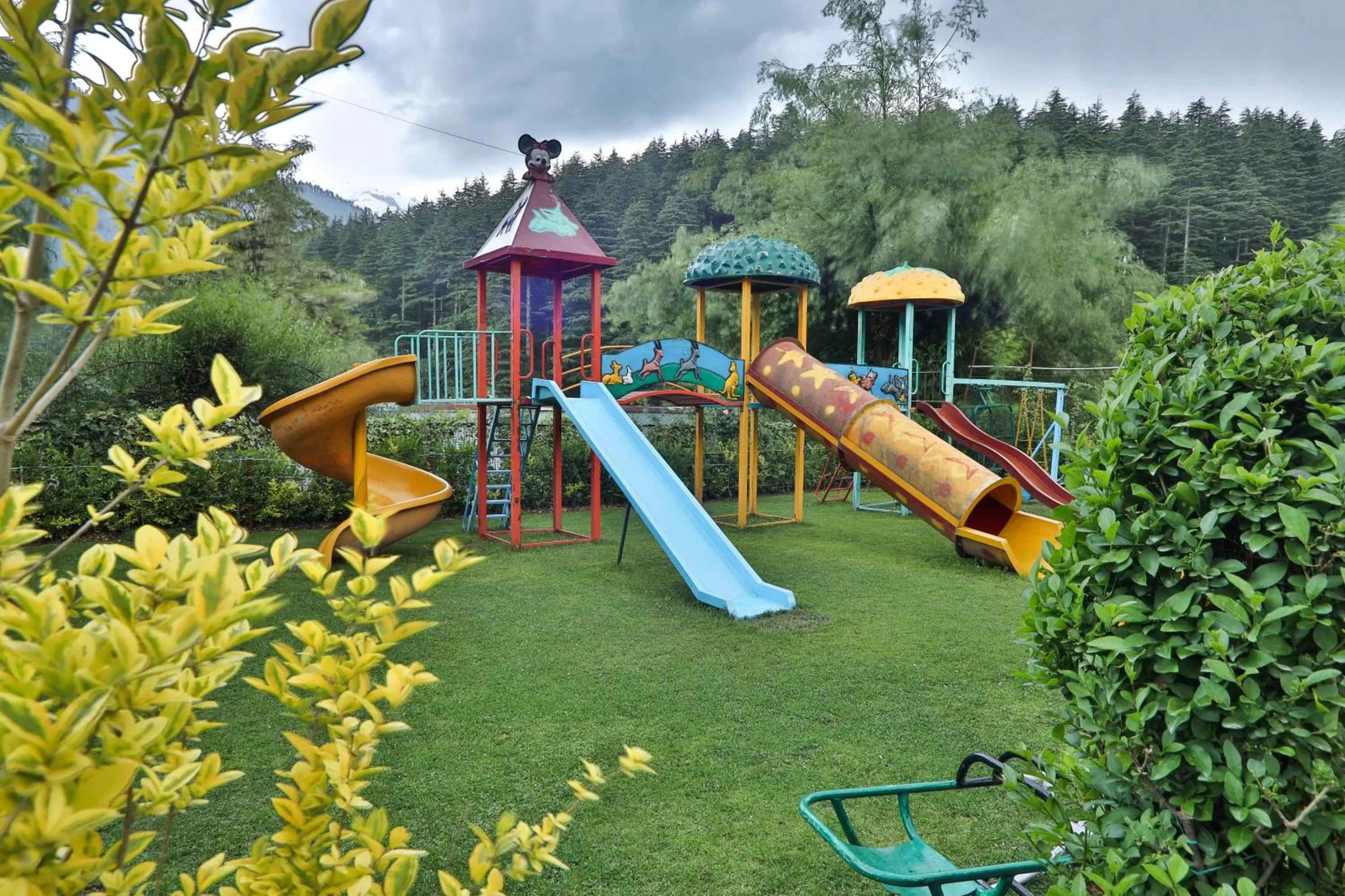 Children play ground, Children's Play Area in Snow Valley Resorts & Spa Manali
