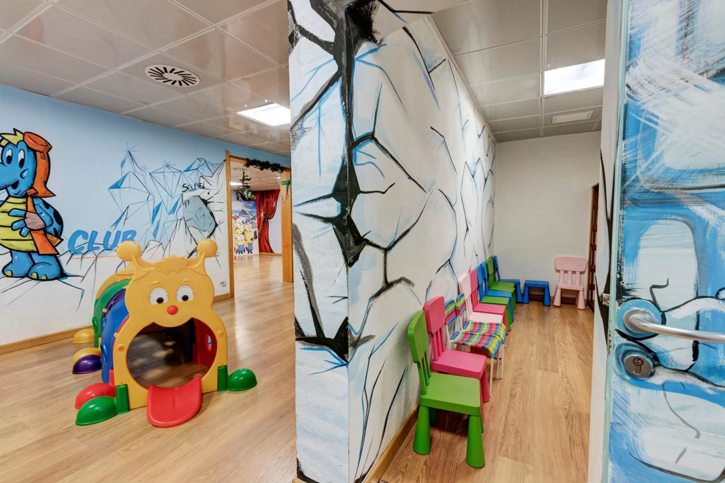 Kids's club in Hotel Club Regina E Fassa