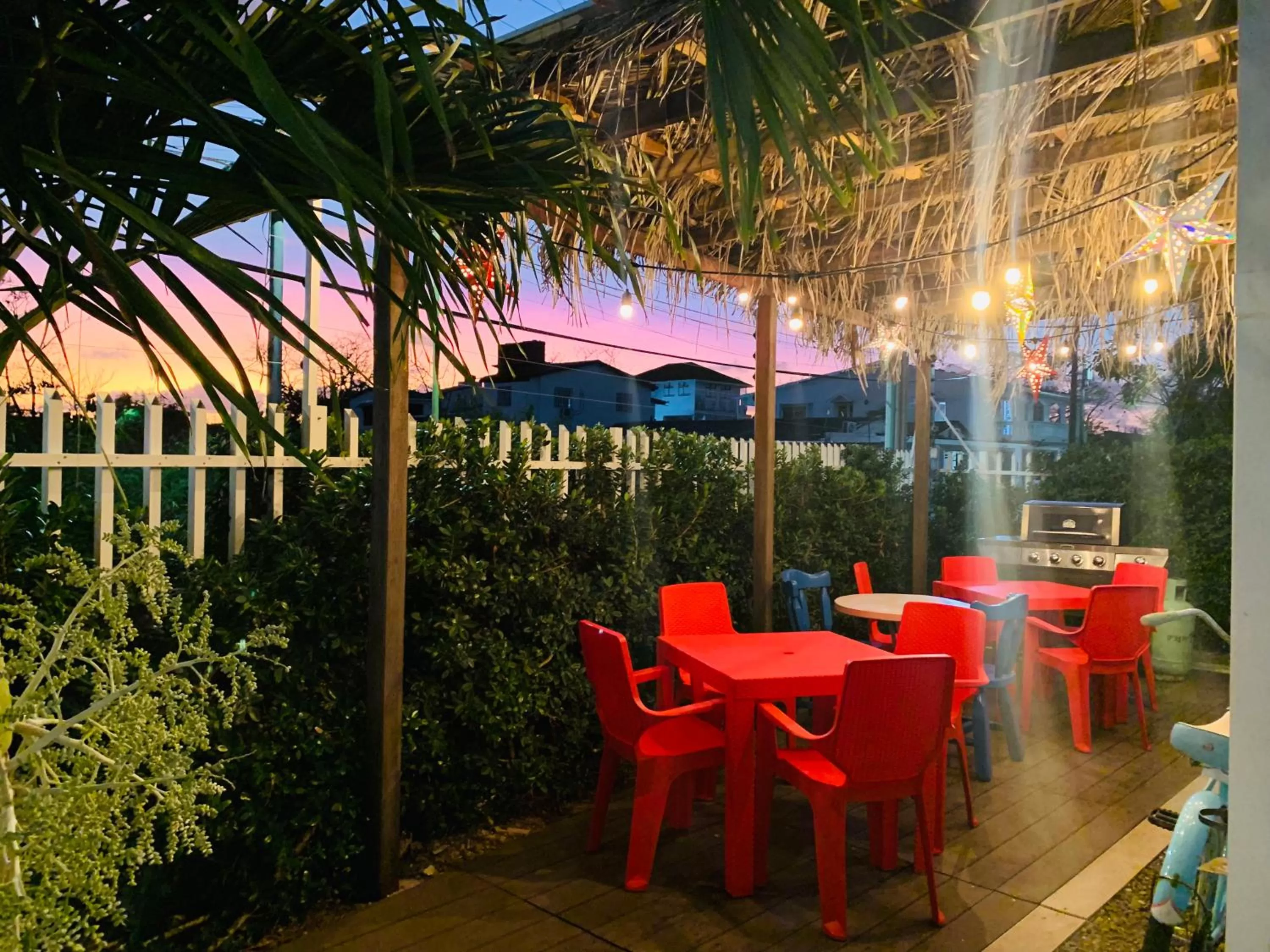 BBQ facilities in Be Happy Hotel