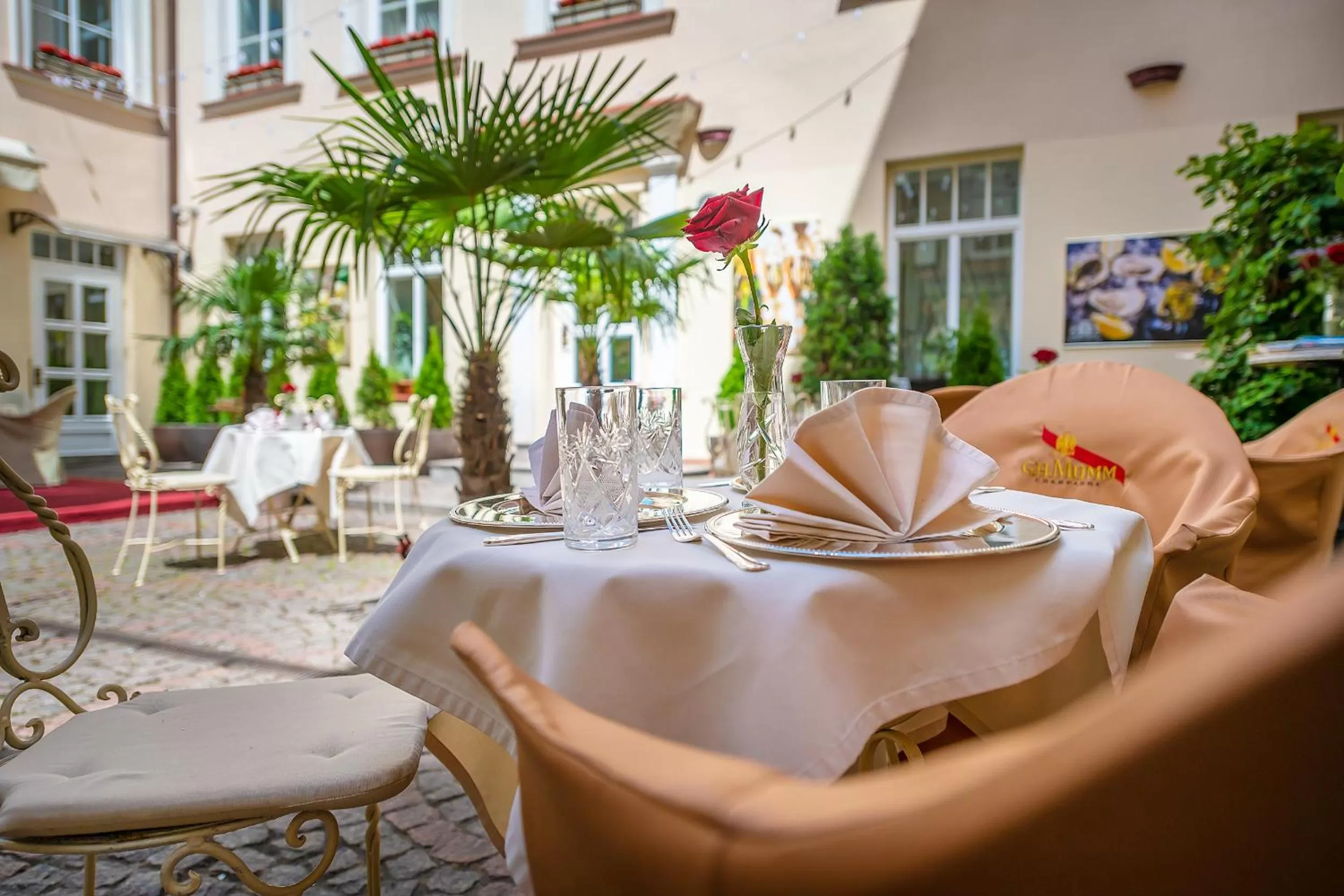 Garden in Imperial Hotel & Restaurant