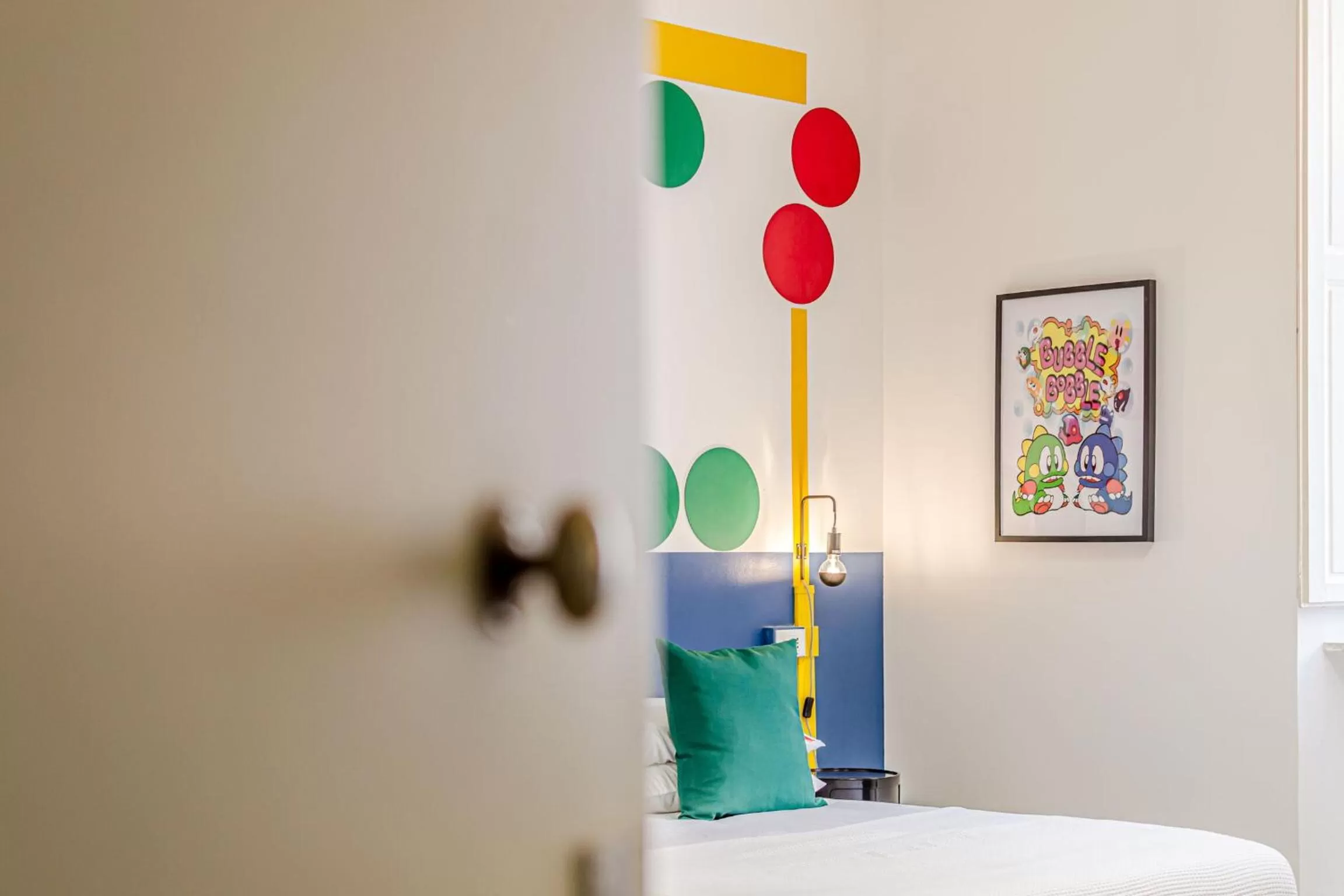 Decorative detail, Bed in Game Rooms Experience