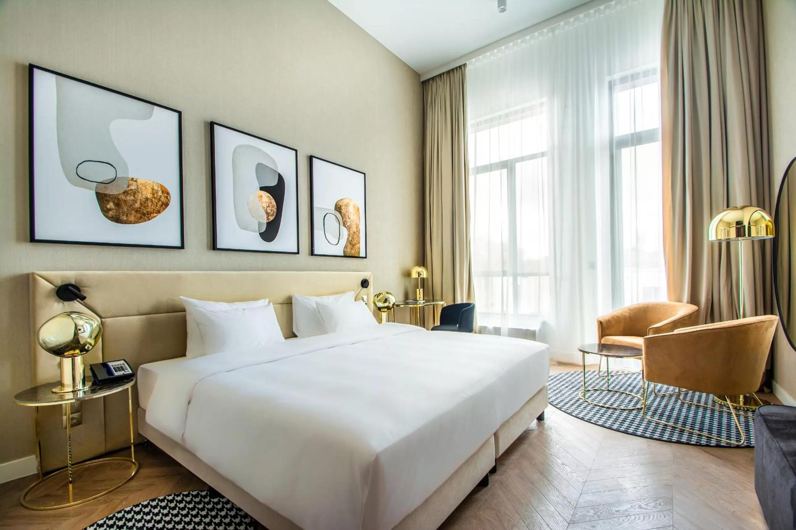 Photo of the whole room, Bed in Radisson Blu Hotel Sopot