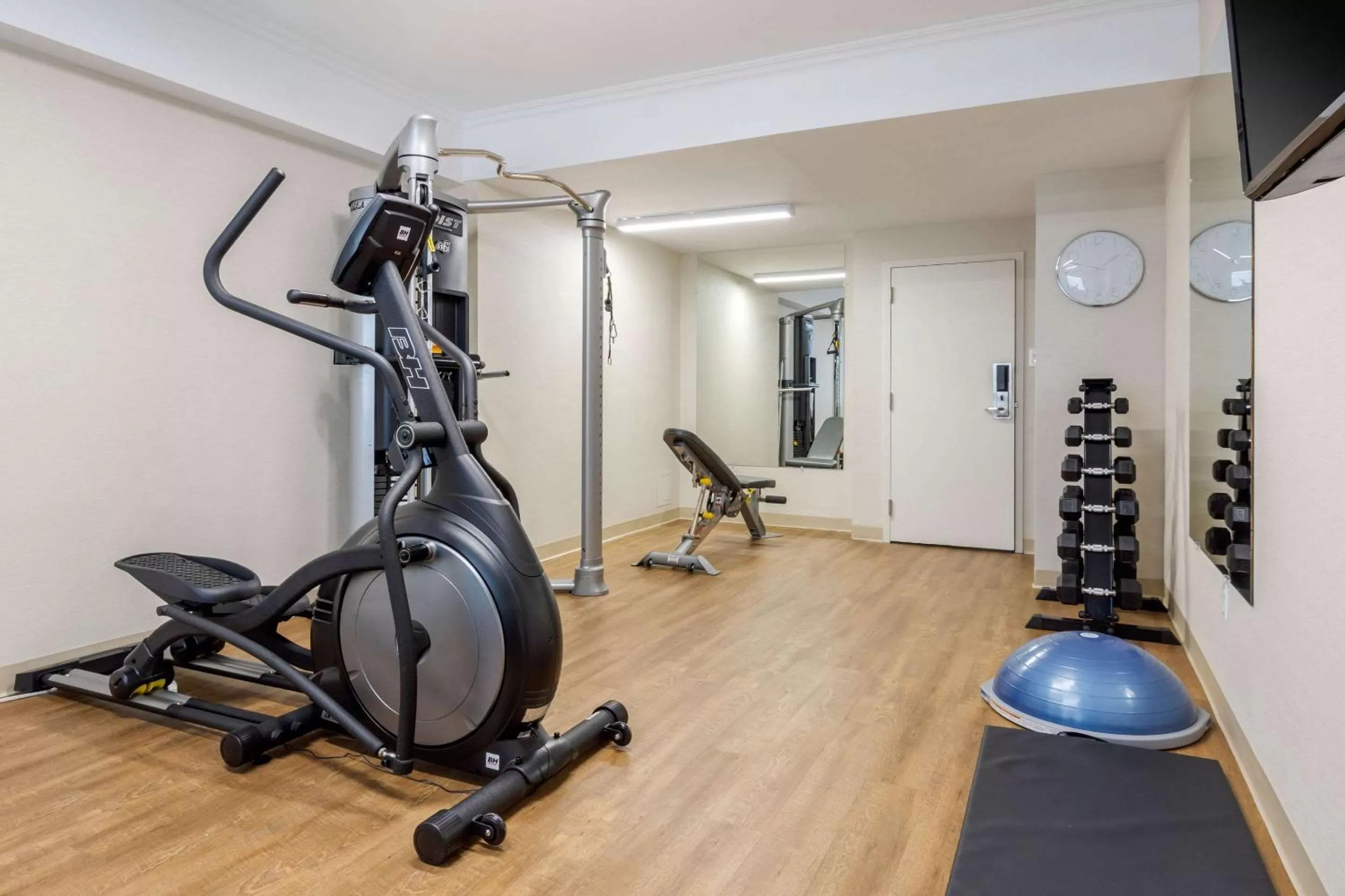 Fitness centre/facilities in Quality Hotel