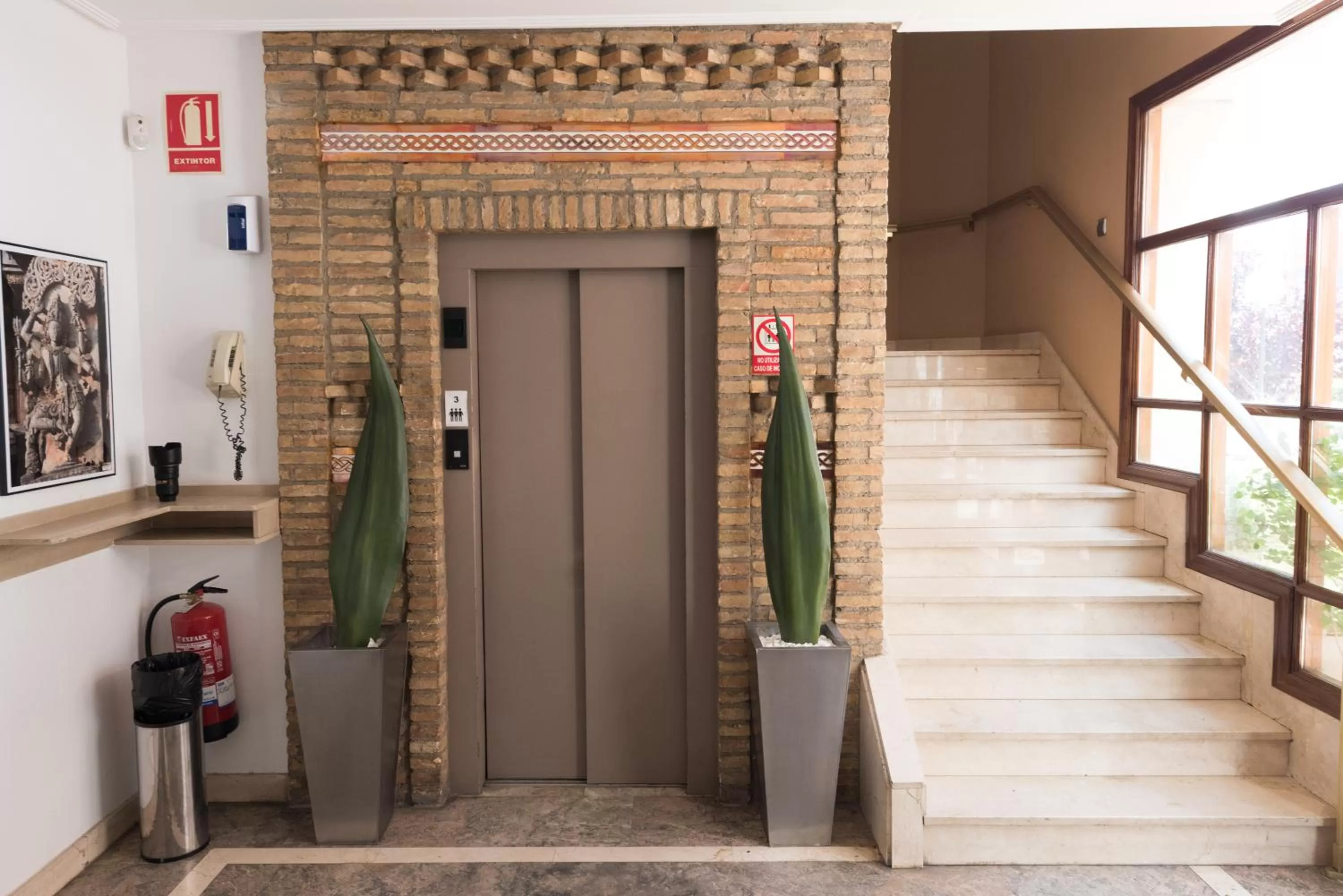 elevator in Las Ventas