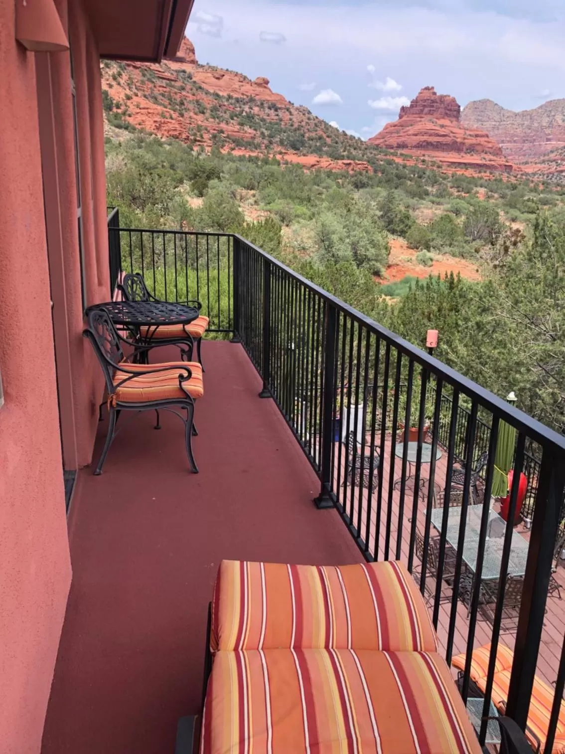 Balcony/Terrace in The Penrose Bed & Breakfast