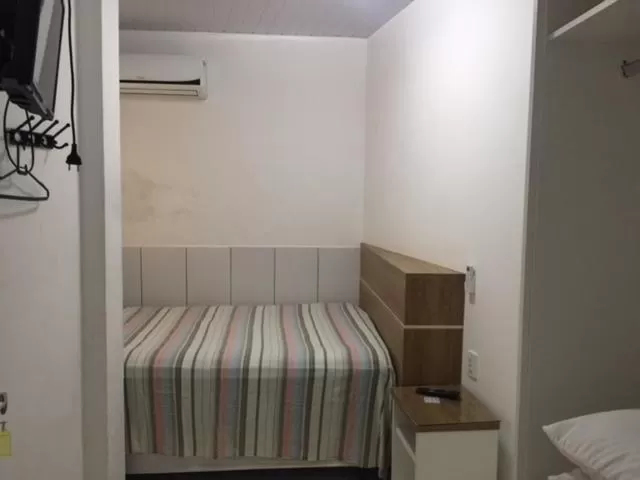 Bed in Pousada Almeida