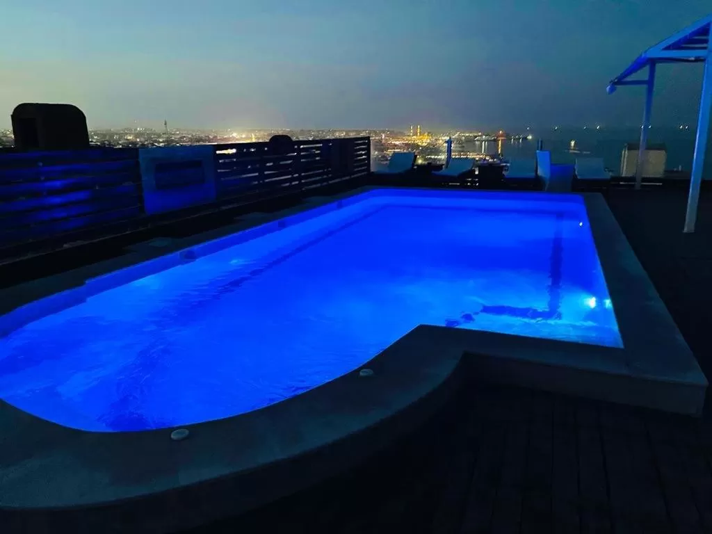 Pool view, Swimming Pool in Charbel apartments