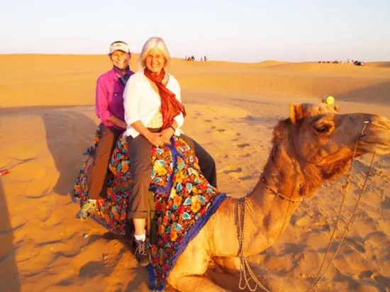 People in Mirvana Guest House & Camel safari