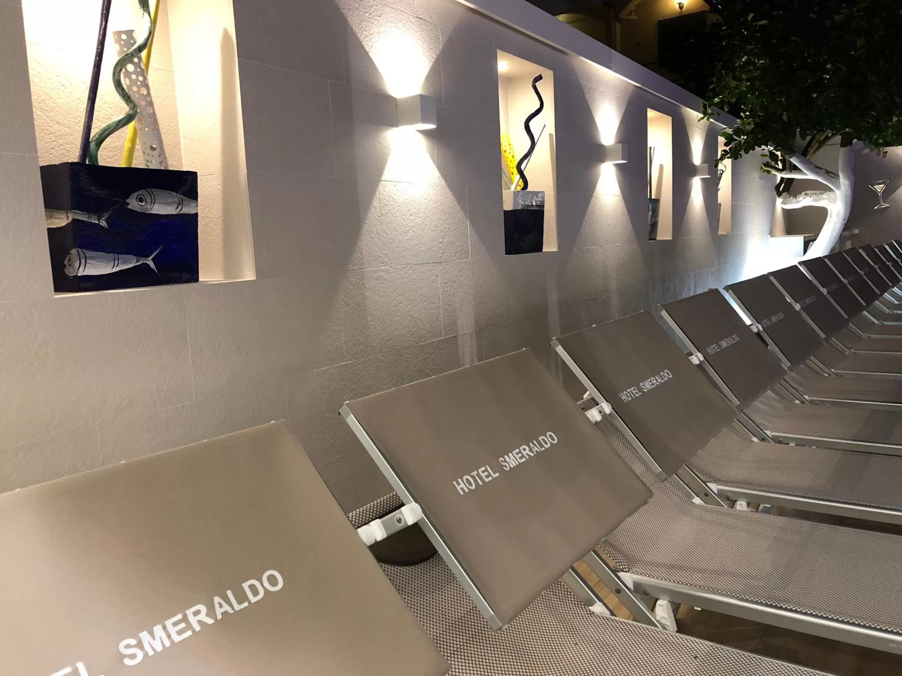 Swimming pool in Hotel Smeraldo