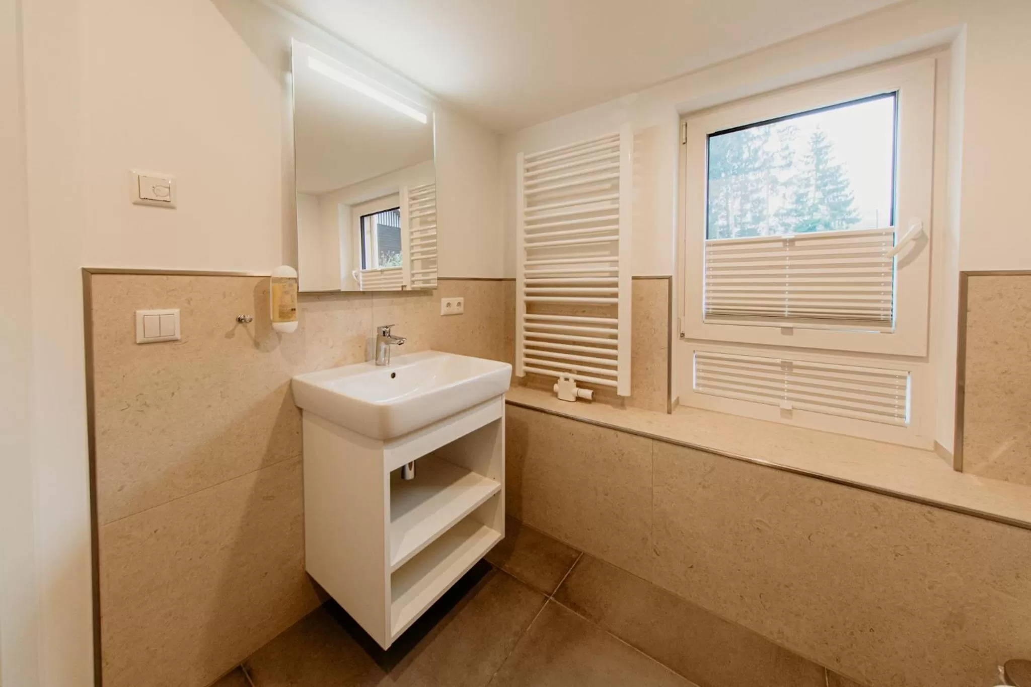 Bathroom in Bergpension Laasen Perle Rathen