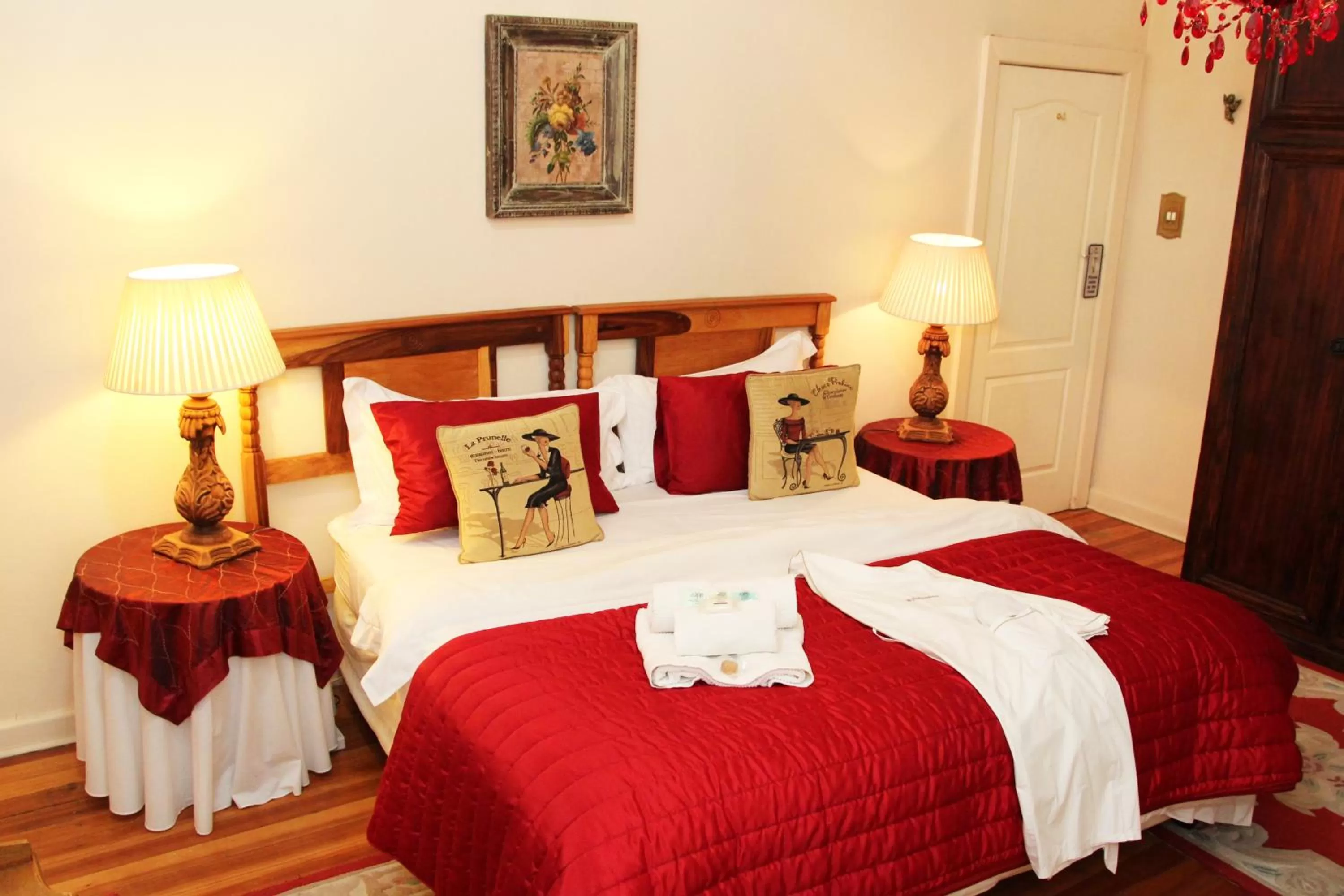 Bed in Victoria Manor