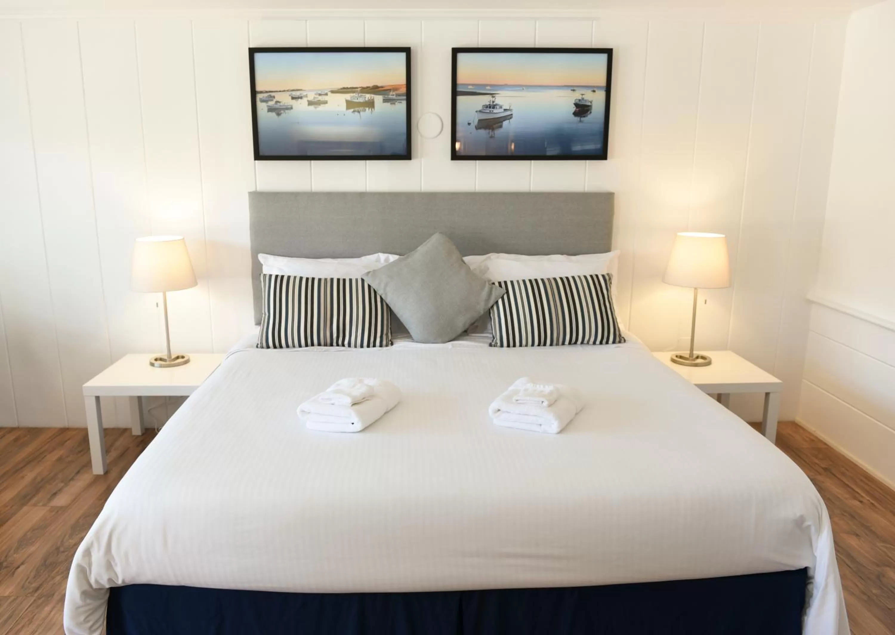 Bed in Cape Cod Veranda