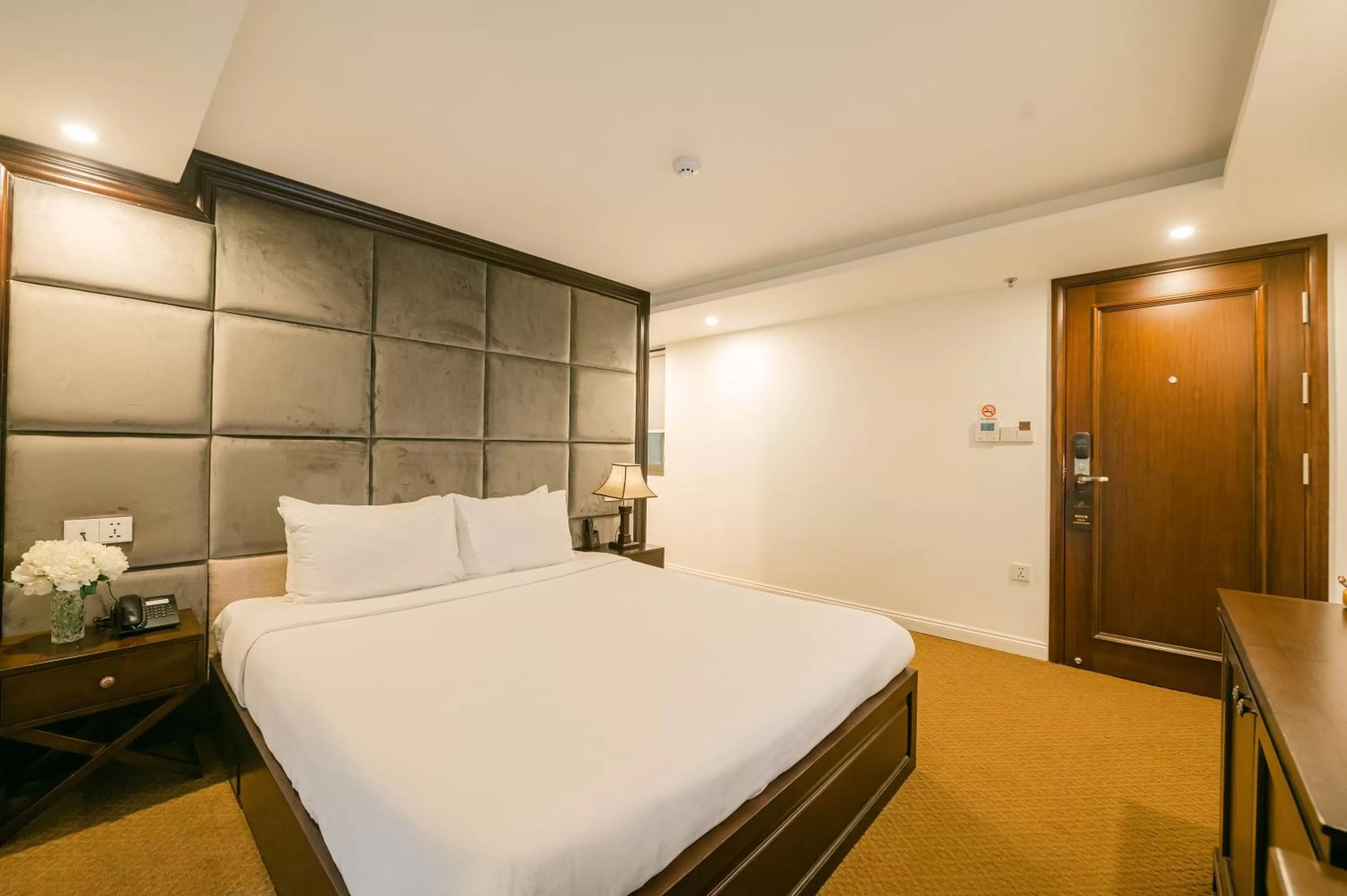 Bed in Marigold Hotel Hanoi