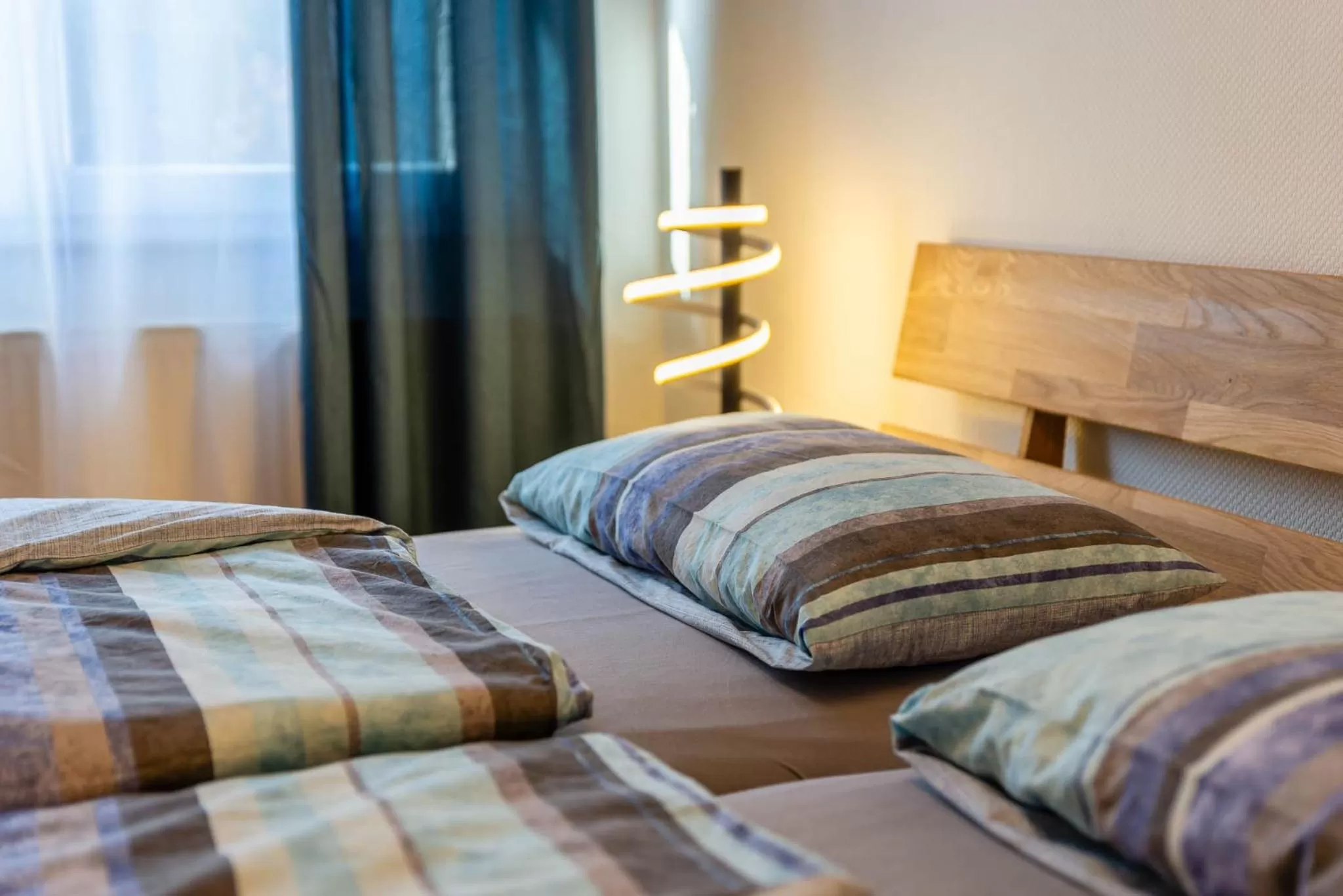 Bedroom, Bed in Gästehaus Jagsttal