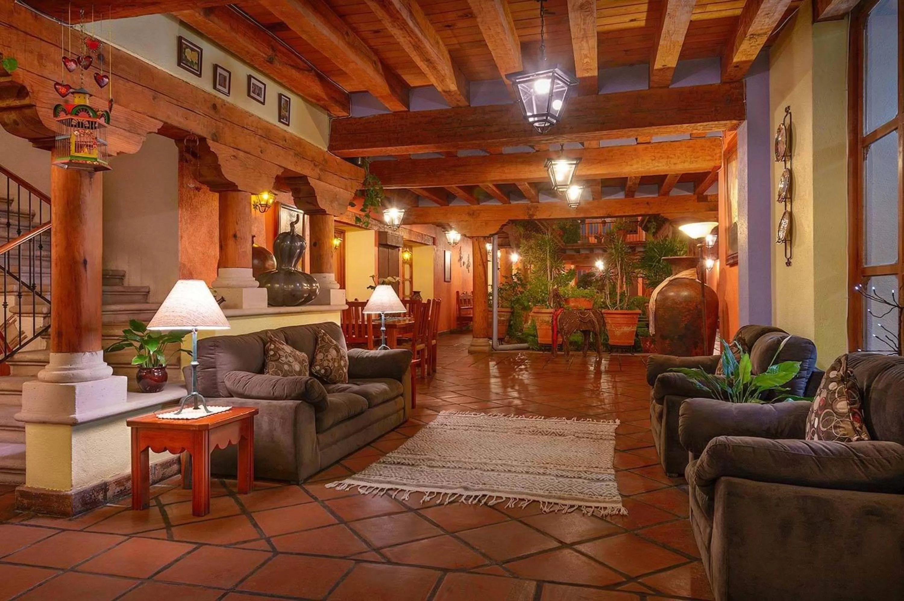 Lobby or reception in Hotel Pueblo Magico