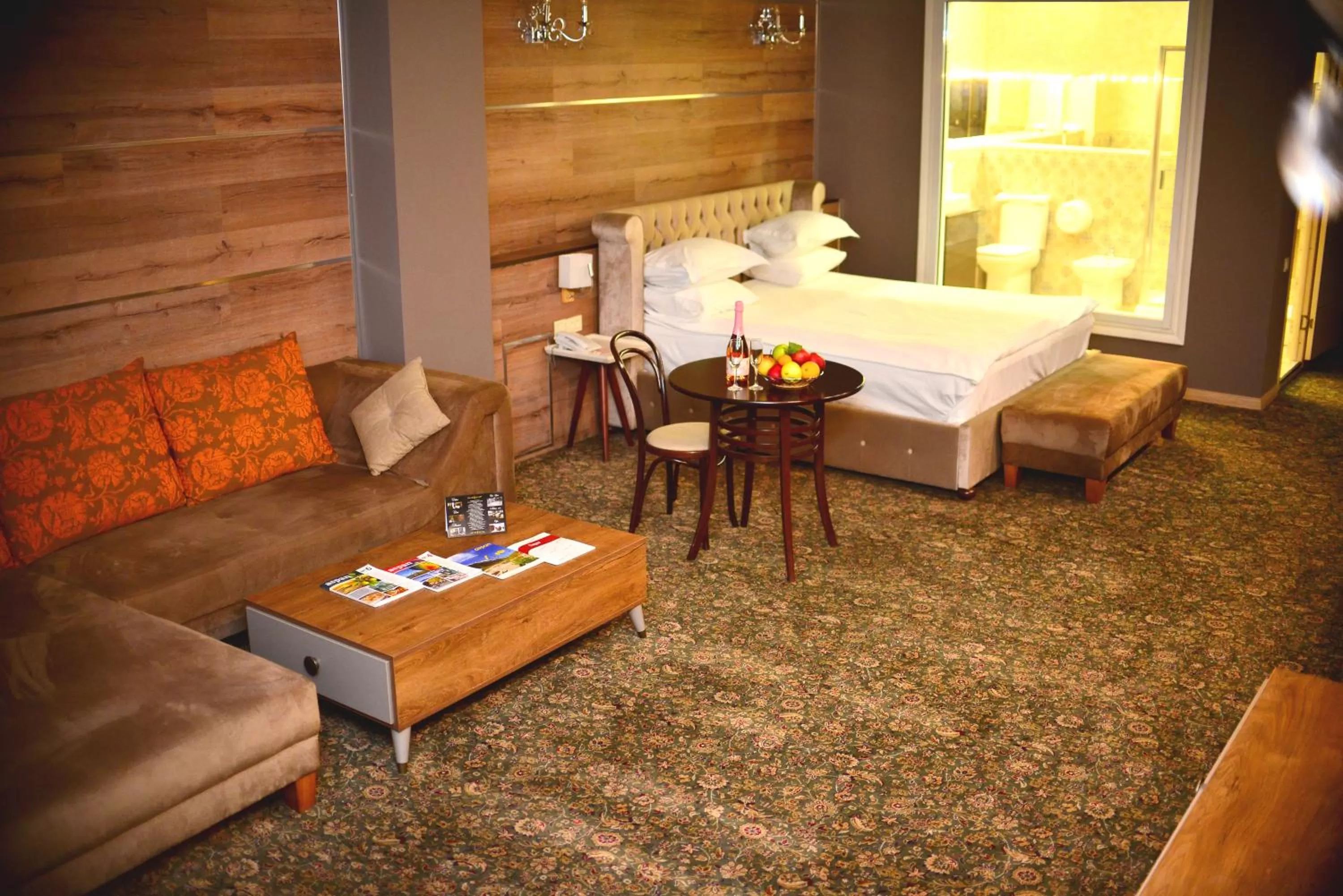 Living room in Sapar Standart Hotel