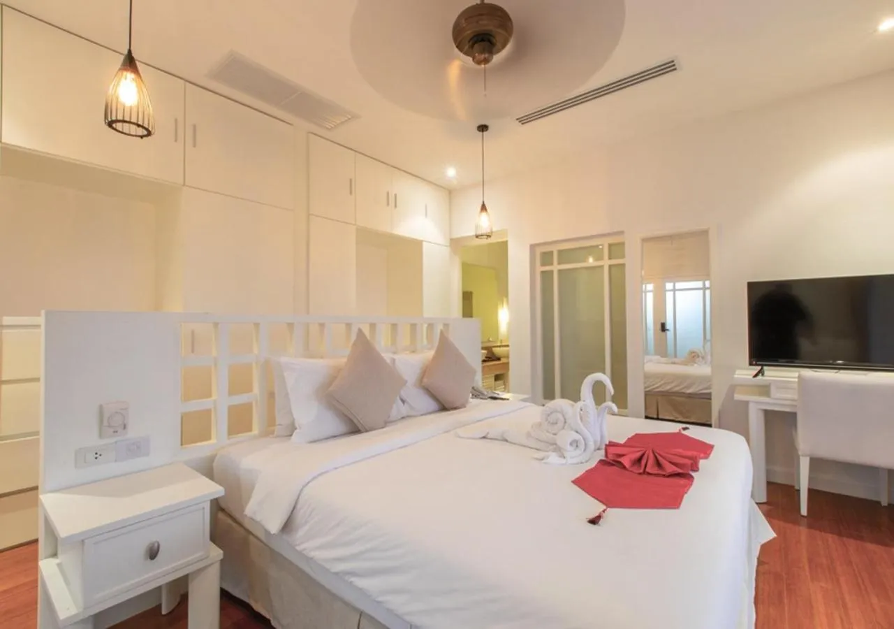 Bed in IndoChine Resort and Villas