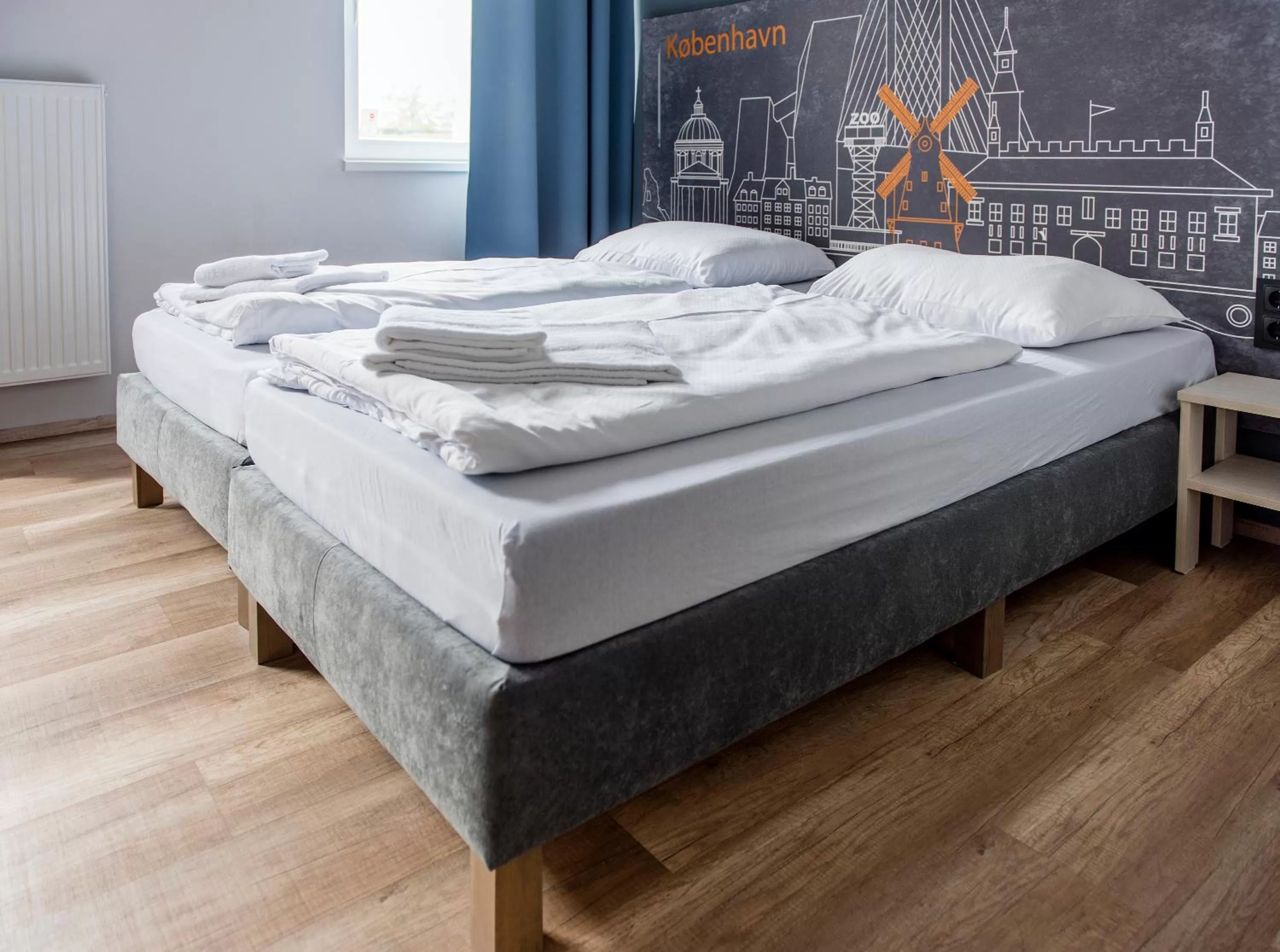 Photo of the whole room, Bed in a&o Copenhagen Nørrebro