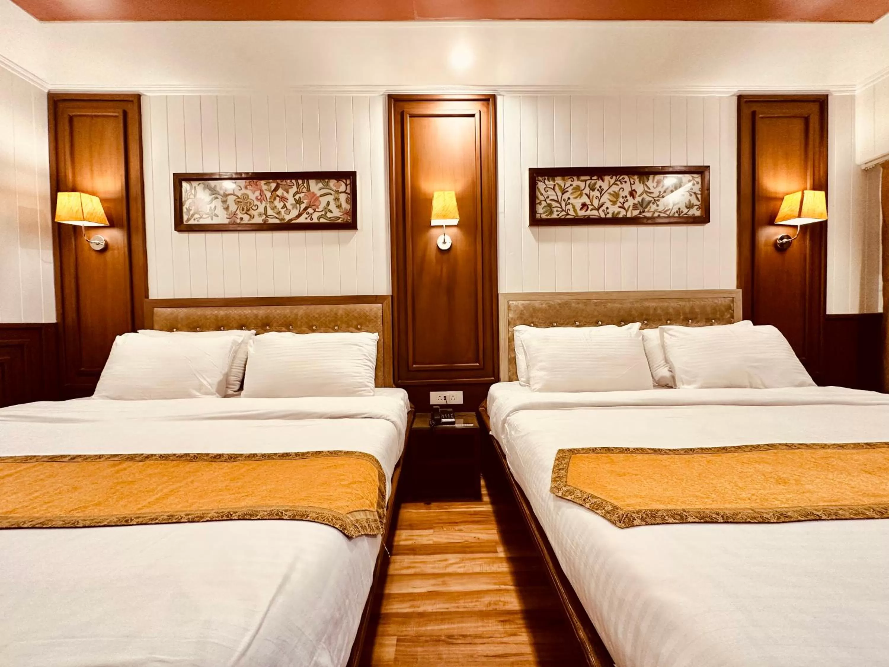 Bed in Walisons Hotel