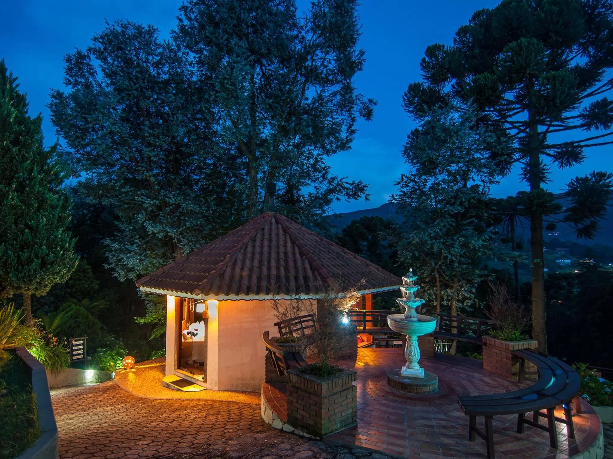 Garden in Pousada Ricanto Amore Mio