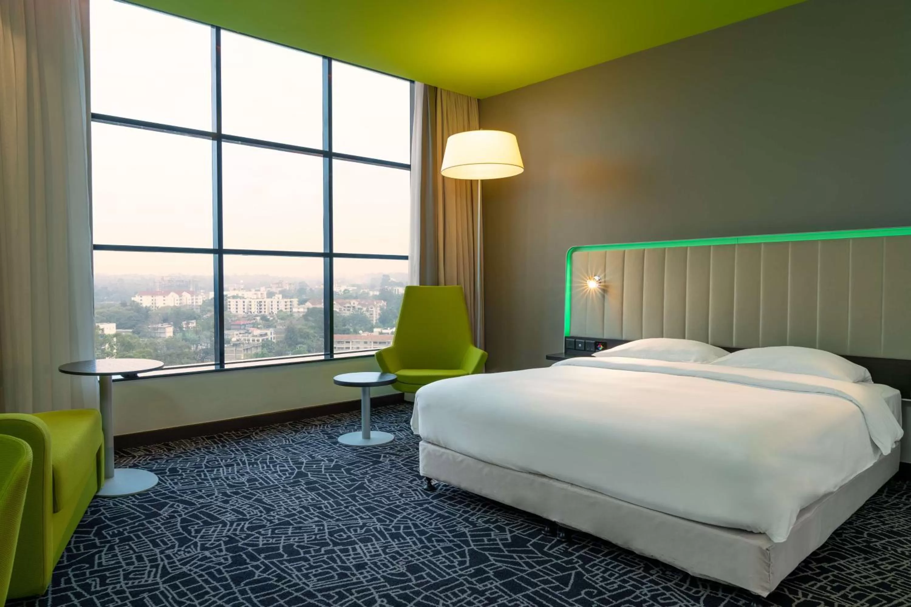 View (from property/room), Bed in Park Inn by Radisson, Nairobi Westlands