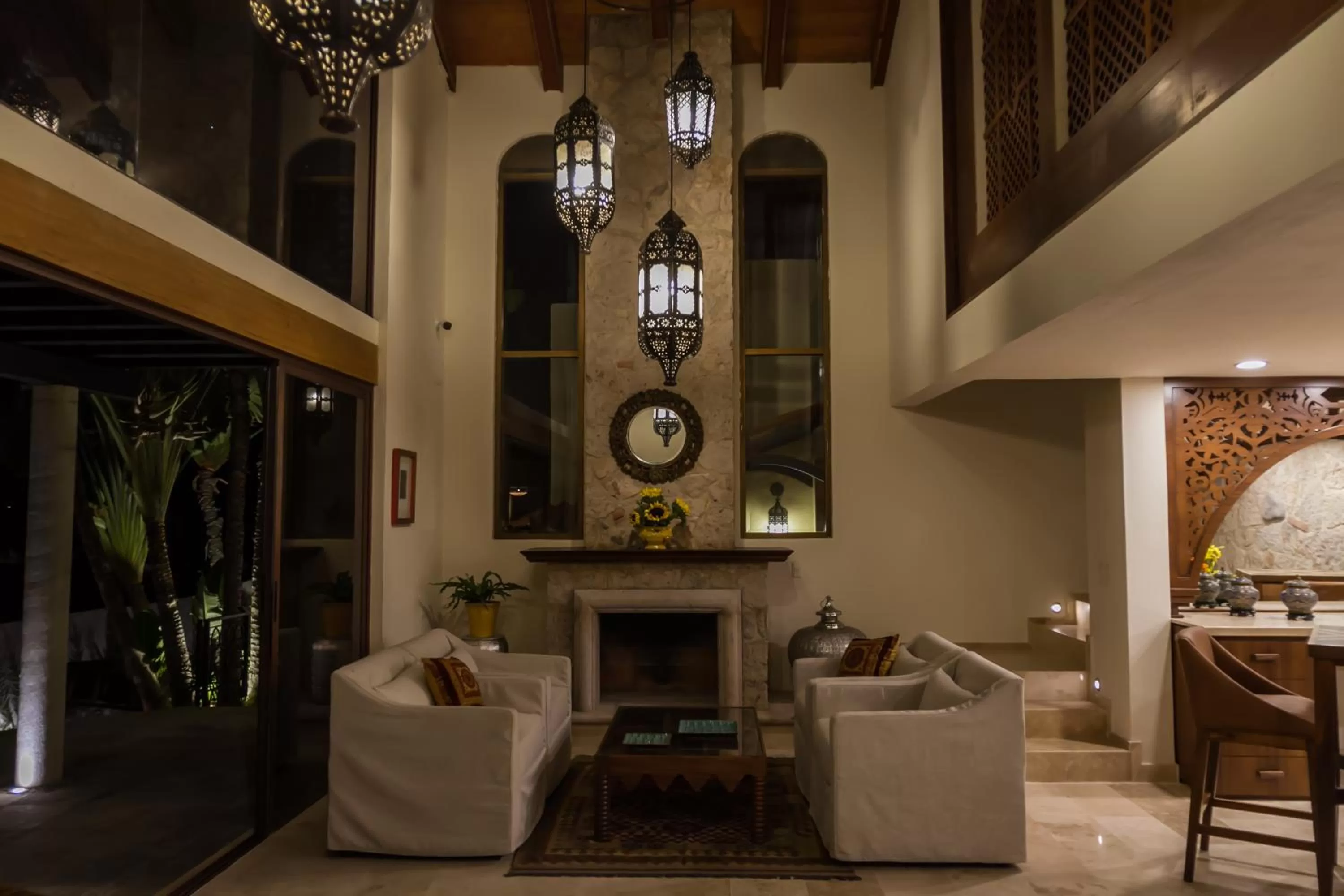 Living room in Hotel Lindo Ajijic Bed & Breakfast