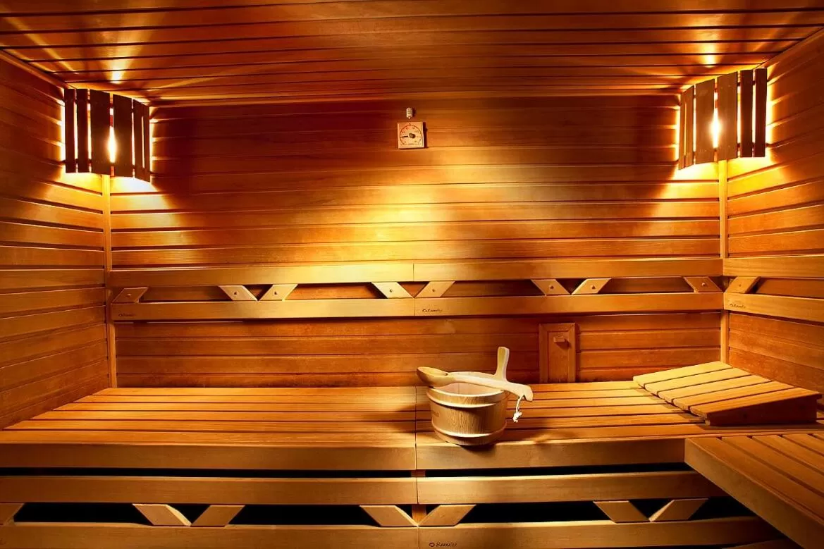 Sauna in Hotel Akademie a depandance Vila Jarmila