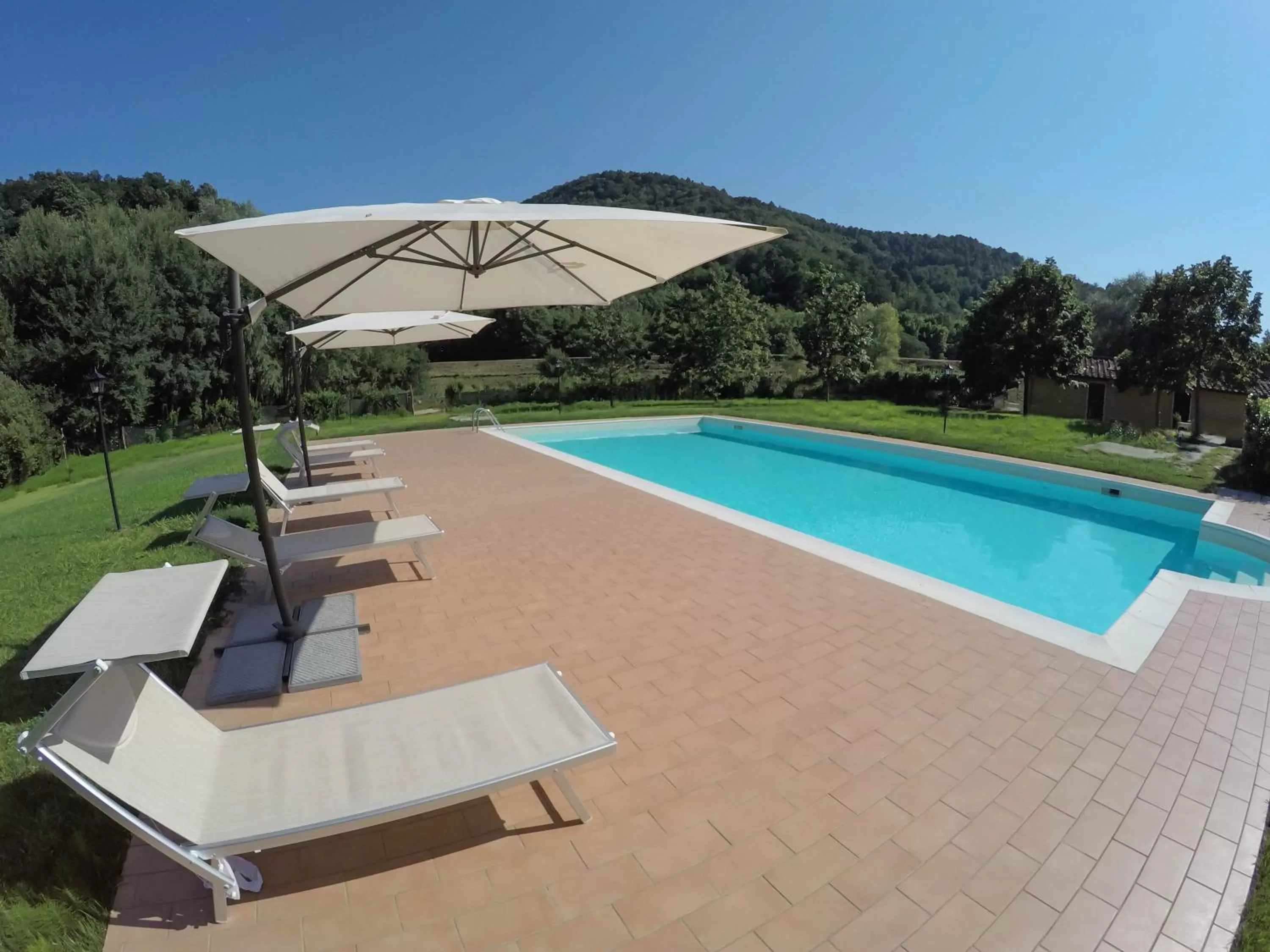 Garden, Swimming Pool in CASALE LA FATA -tipico toscano immerso nelle colline tra Lucca e Versilia, 6 appartamenti indipendenti