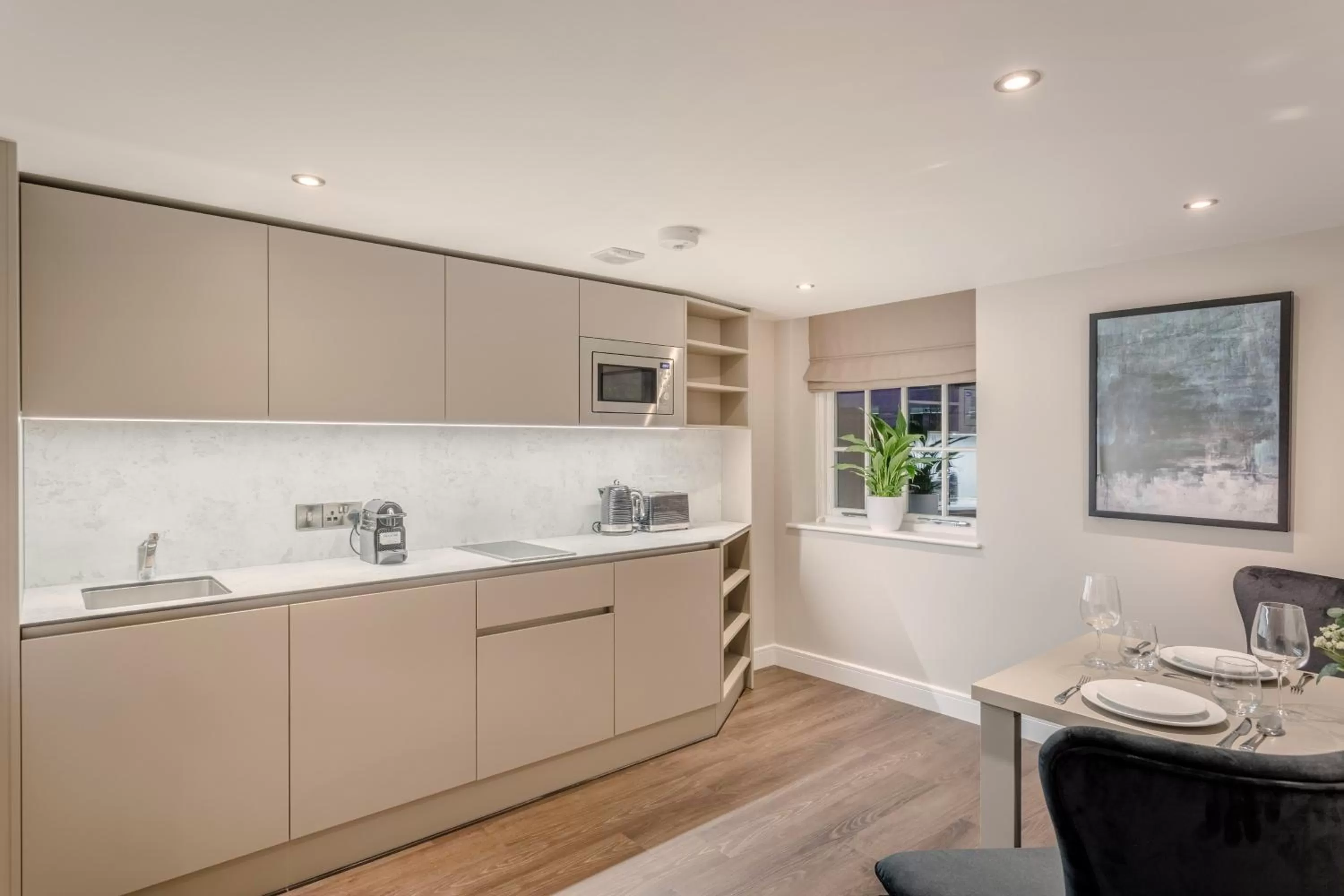 Kitchen or kitchenette in Heritage Mews Nottingham