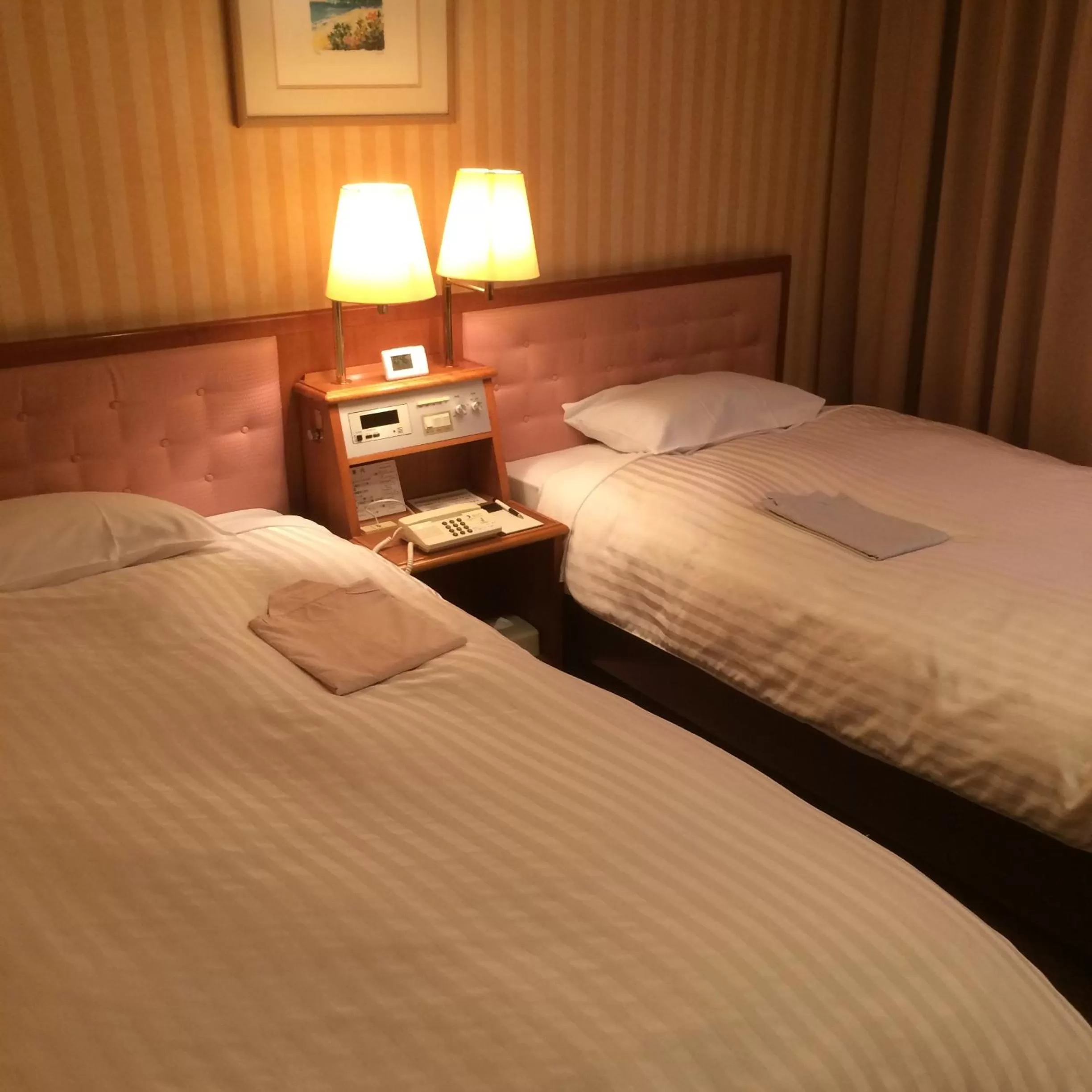 Photo of the whole room, Bed in Hotel Crown Hills Koriyama