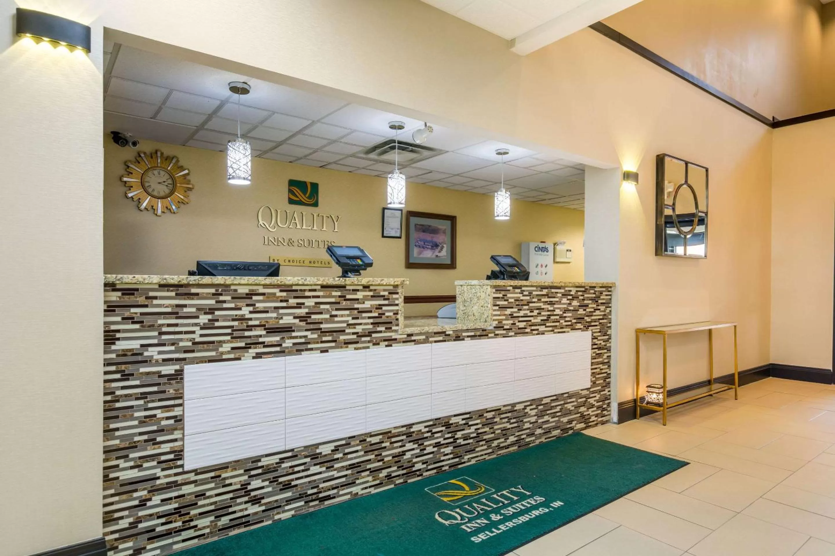 Lobby or reception in Quality Inn & Suites Sellersburg - Louisville Area