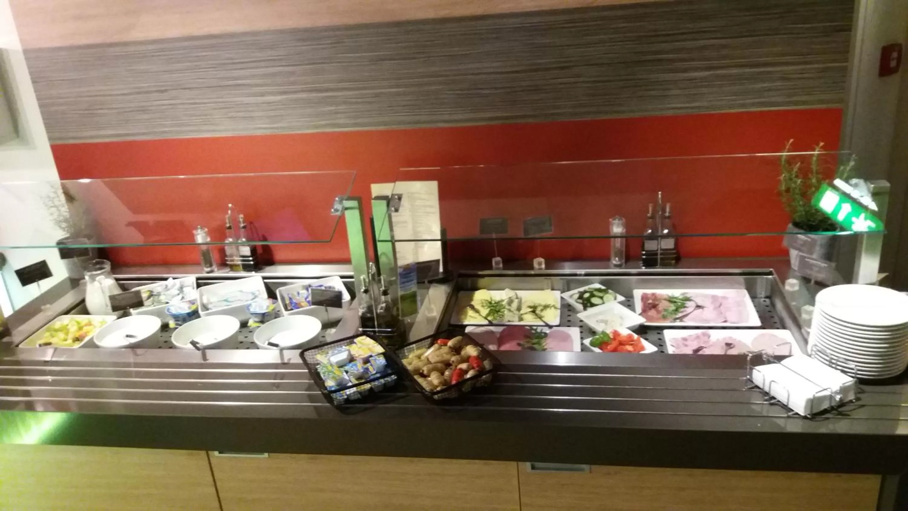 Buffet breakfast in ibis Berlin Dreilinden