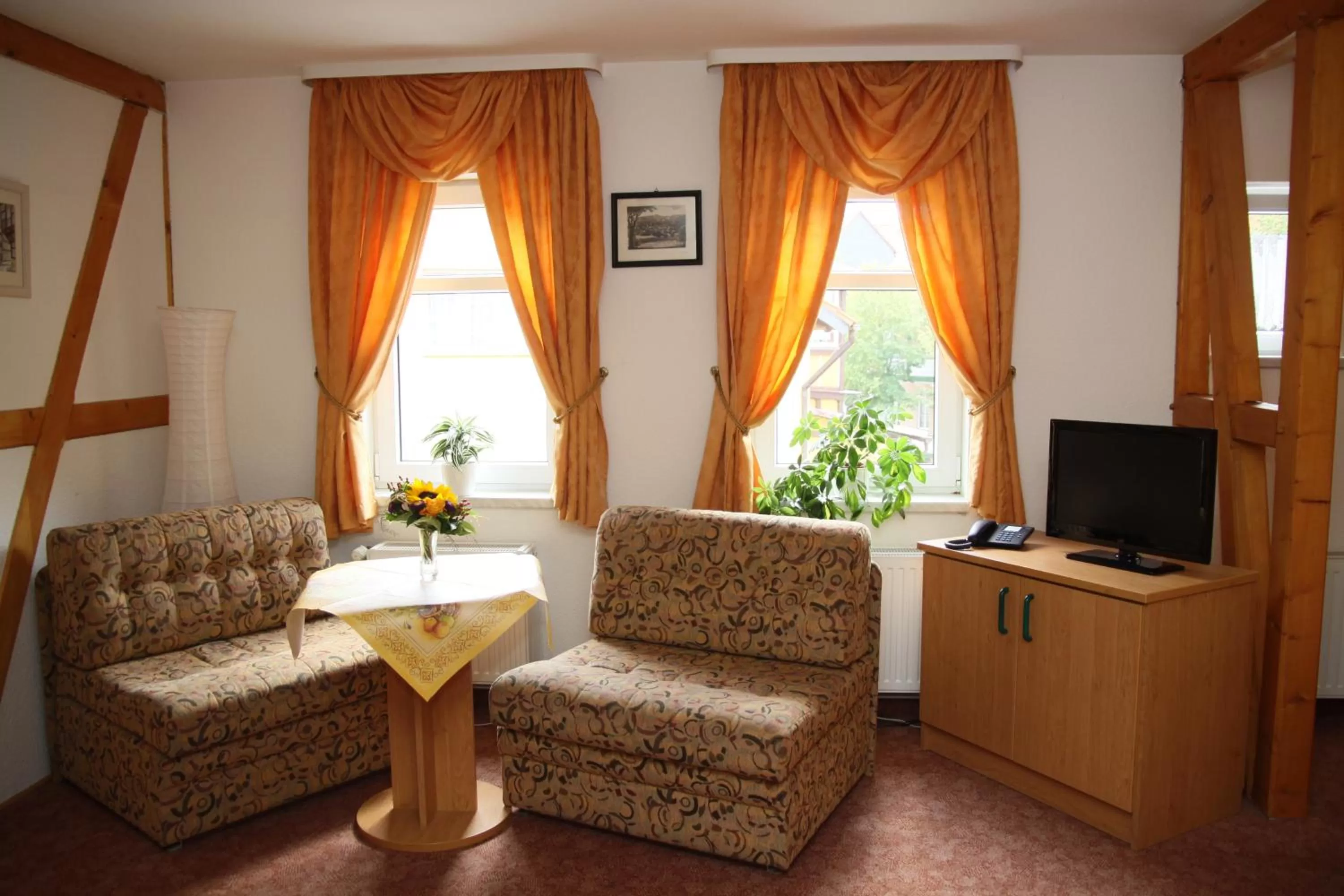 Living room in Haus Kehrwieder - Hotel am Kur-Café