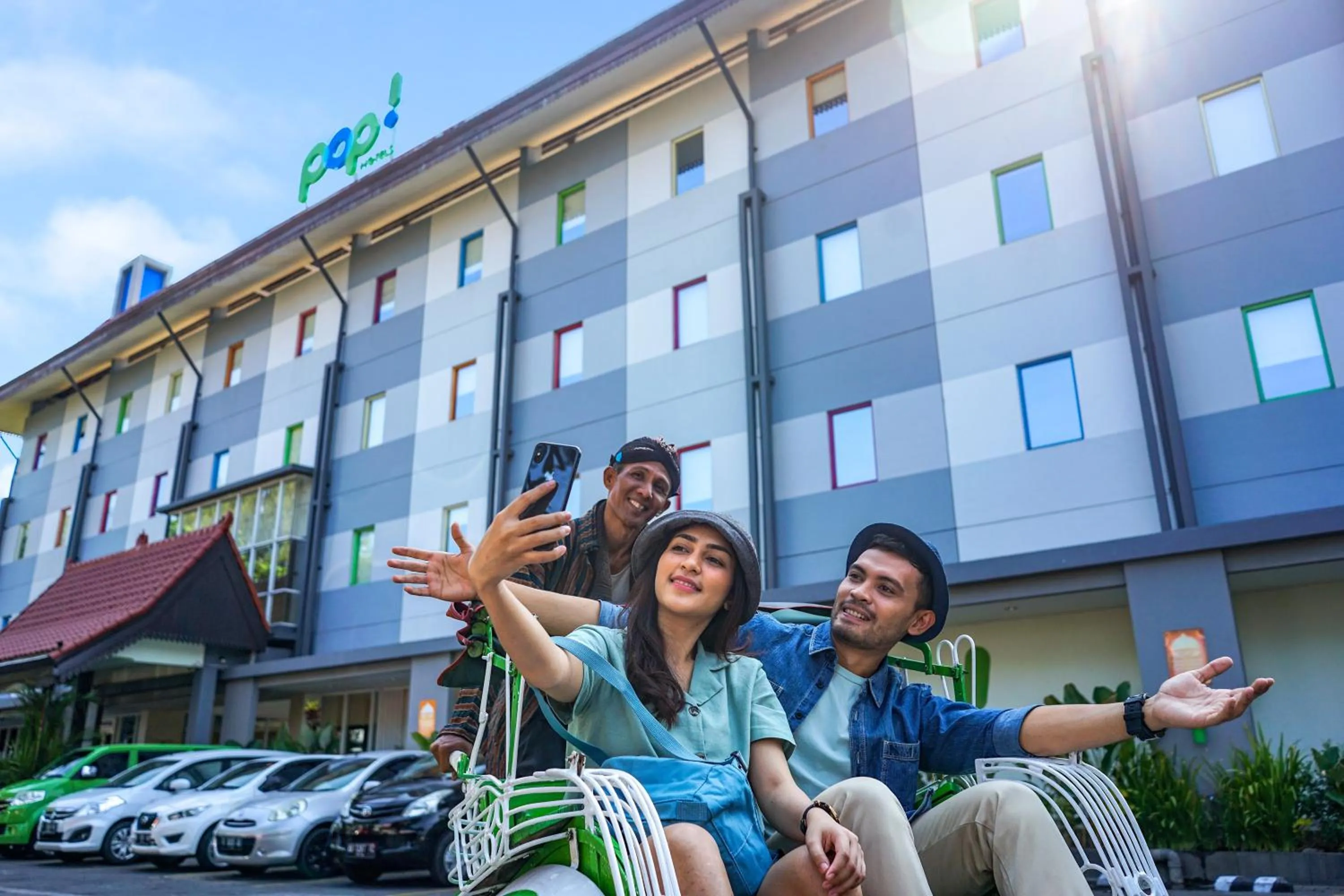 Property building in POP! Hotel Sangaji Yogyakarta