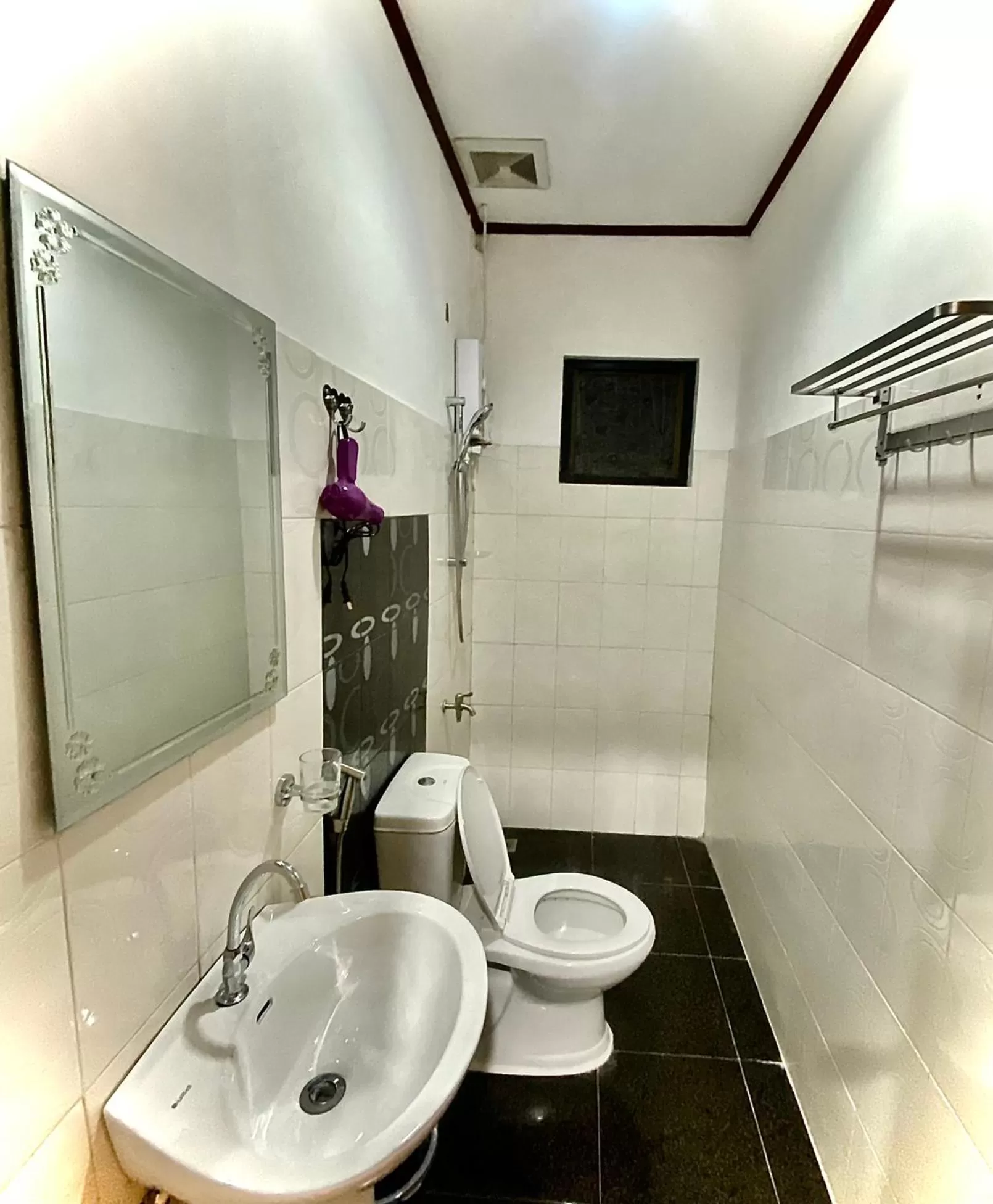 Shower in Sophias Beach Guest House