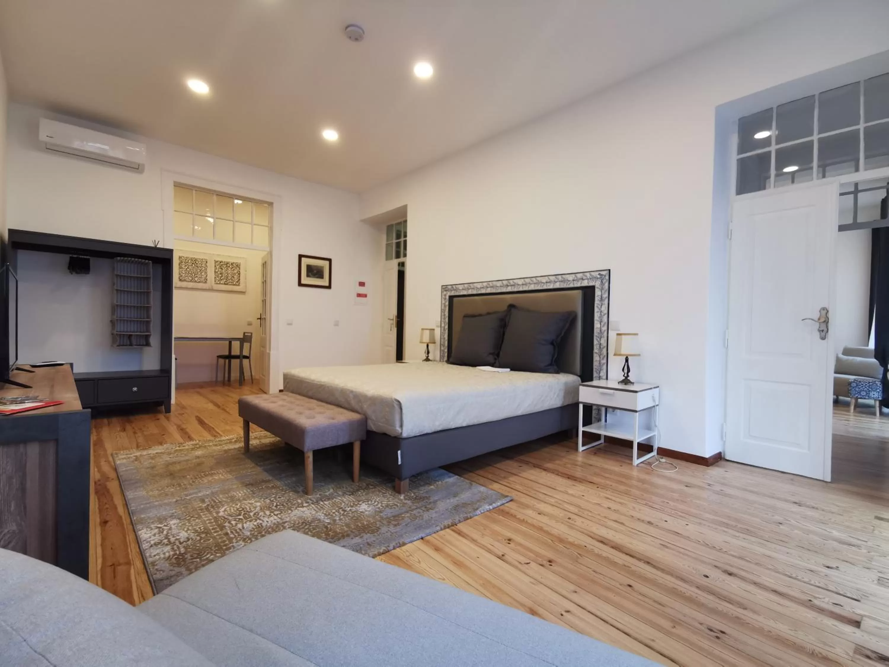 Bed in Casa Saudade luxury rooms