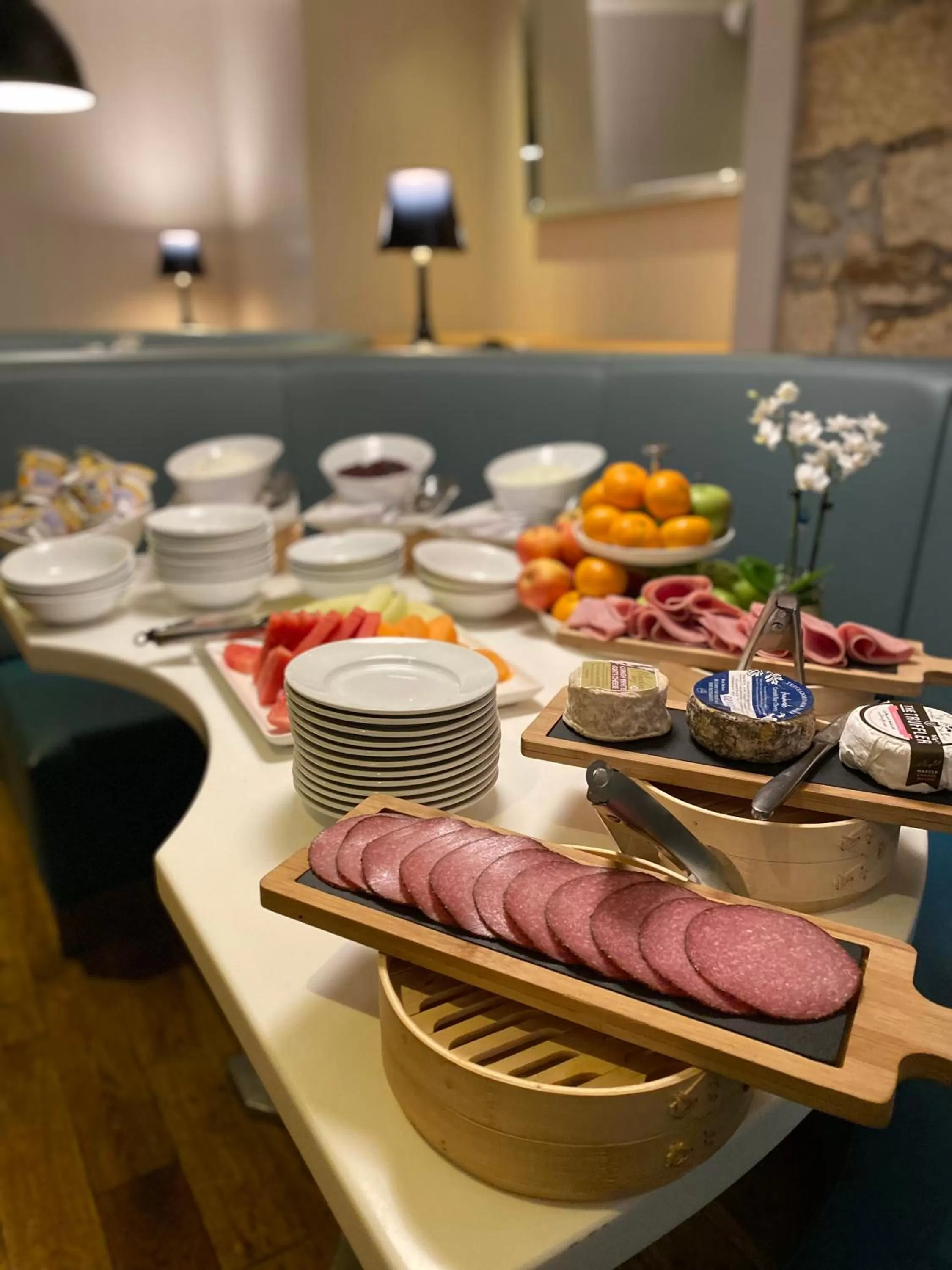 Continental breakfast in Mannings Hotel