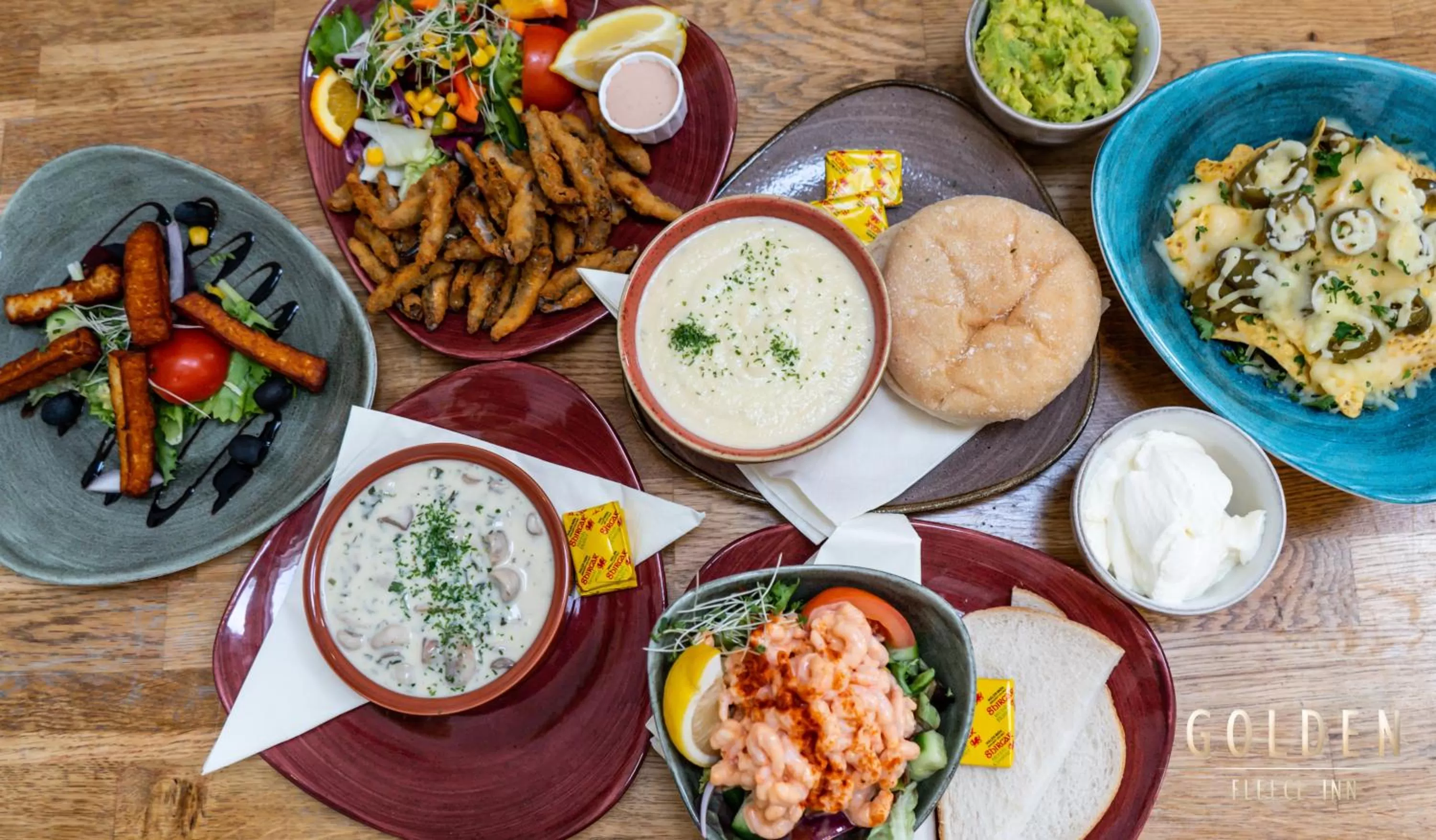 Food in The Golden Fleece Inn