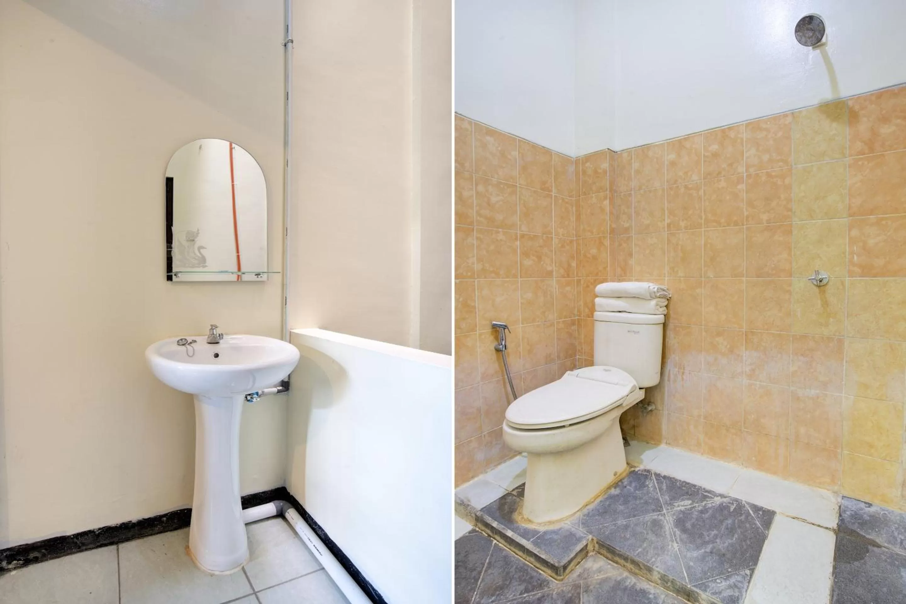 Bathroom in OYO 3862 Syariah Hotel Pandan Wangi