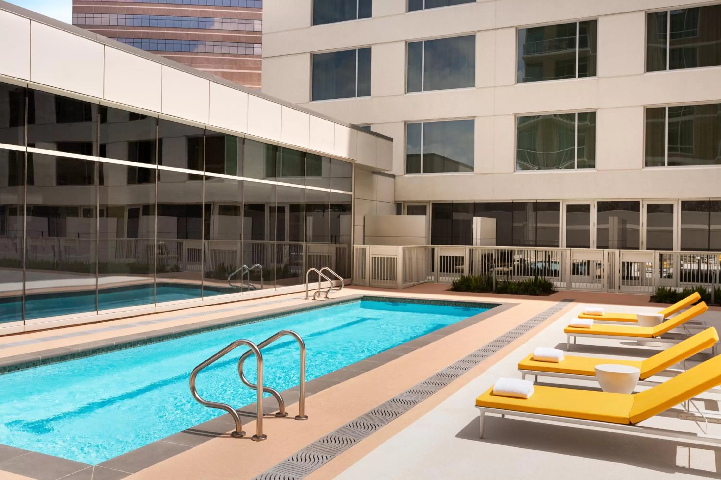 Pool view in InterContinental Houston by IHG