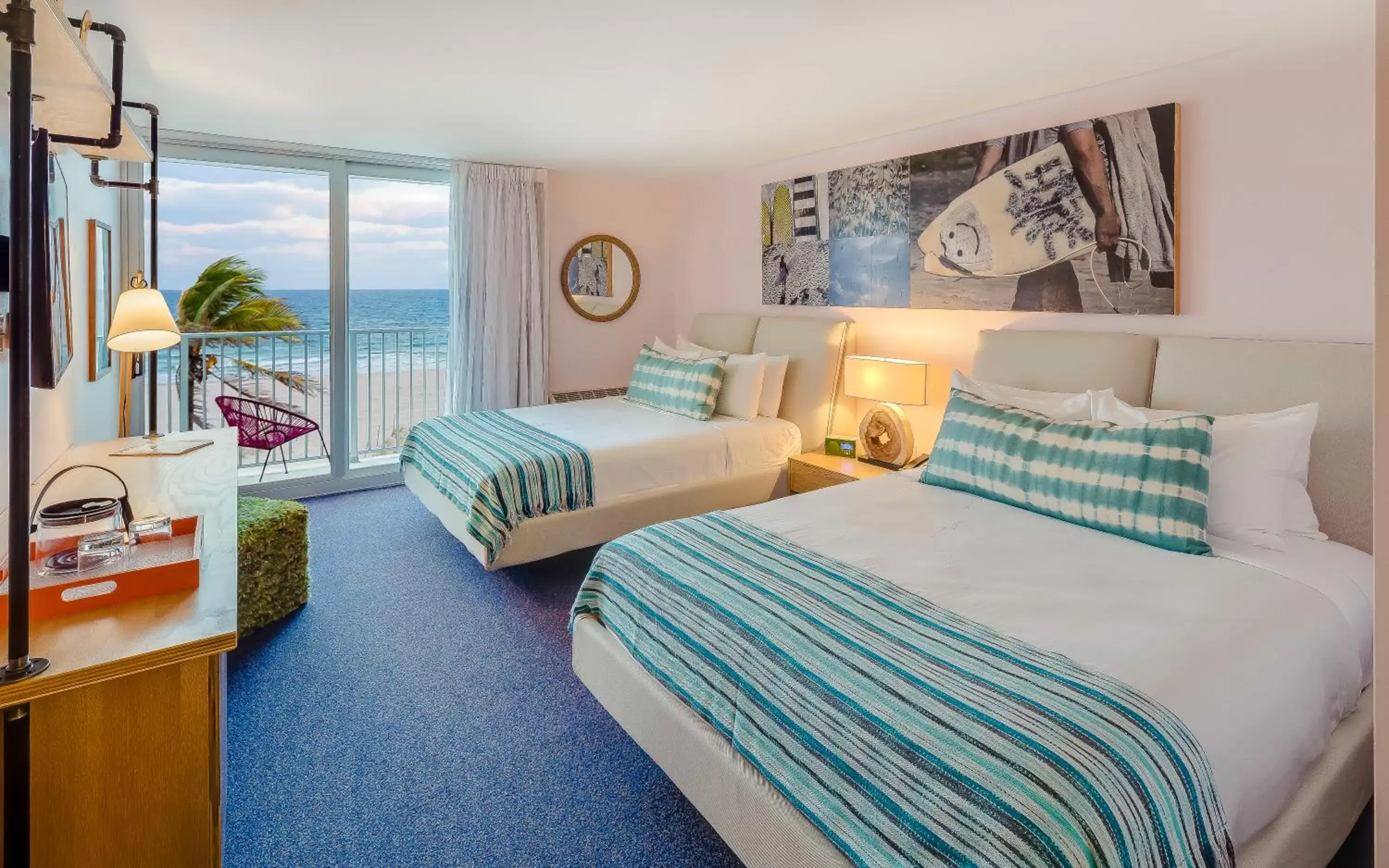 Ocean Front Two Queen Beds in Plunge Beach Resort Ocean Front Two Queen Beds in Plunge Beach Resort